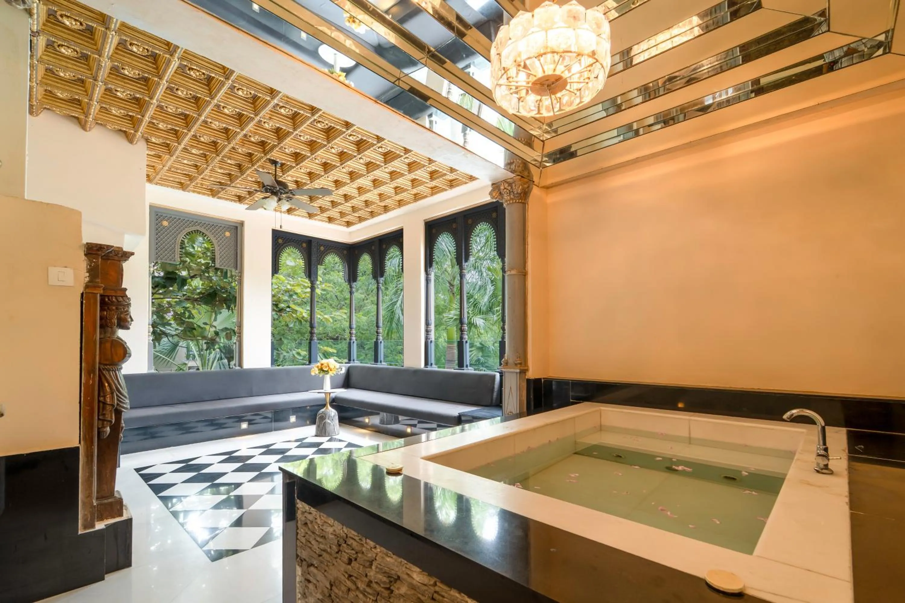 Bath in The Royal Retreat Resort & Spa