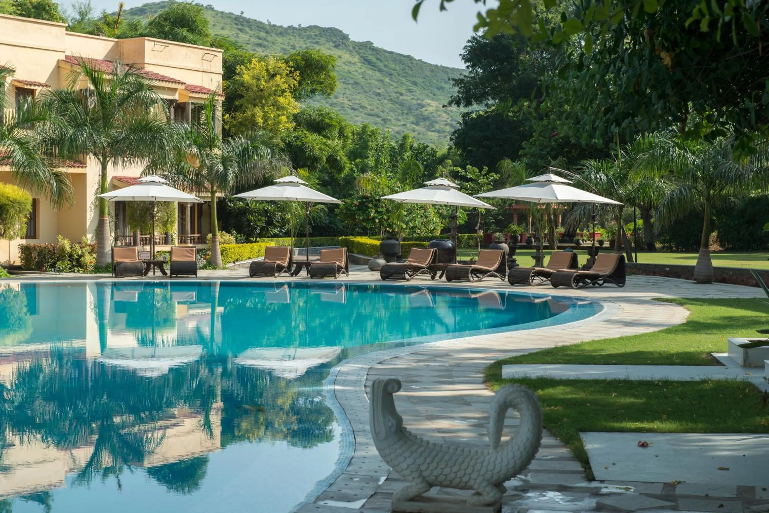 Swimming pool in The Royal Retreat Resort & Spa