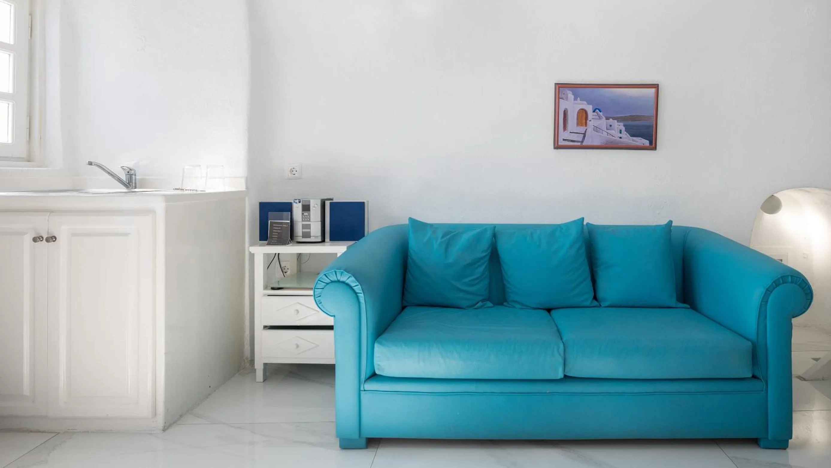 Seating area in Alexander Villas