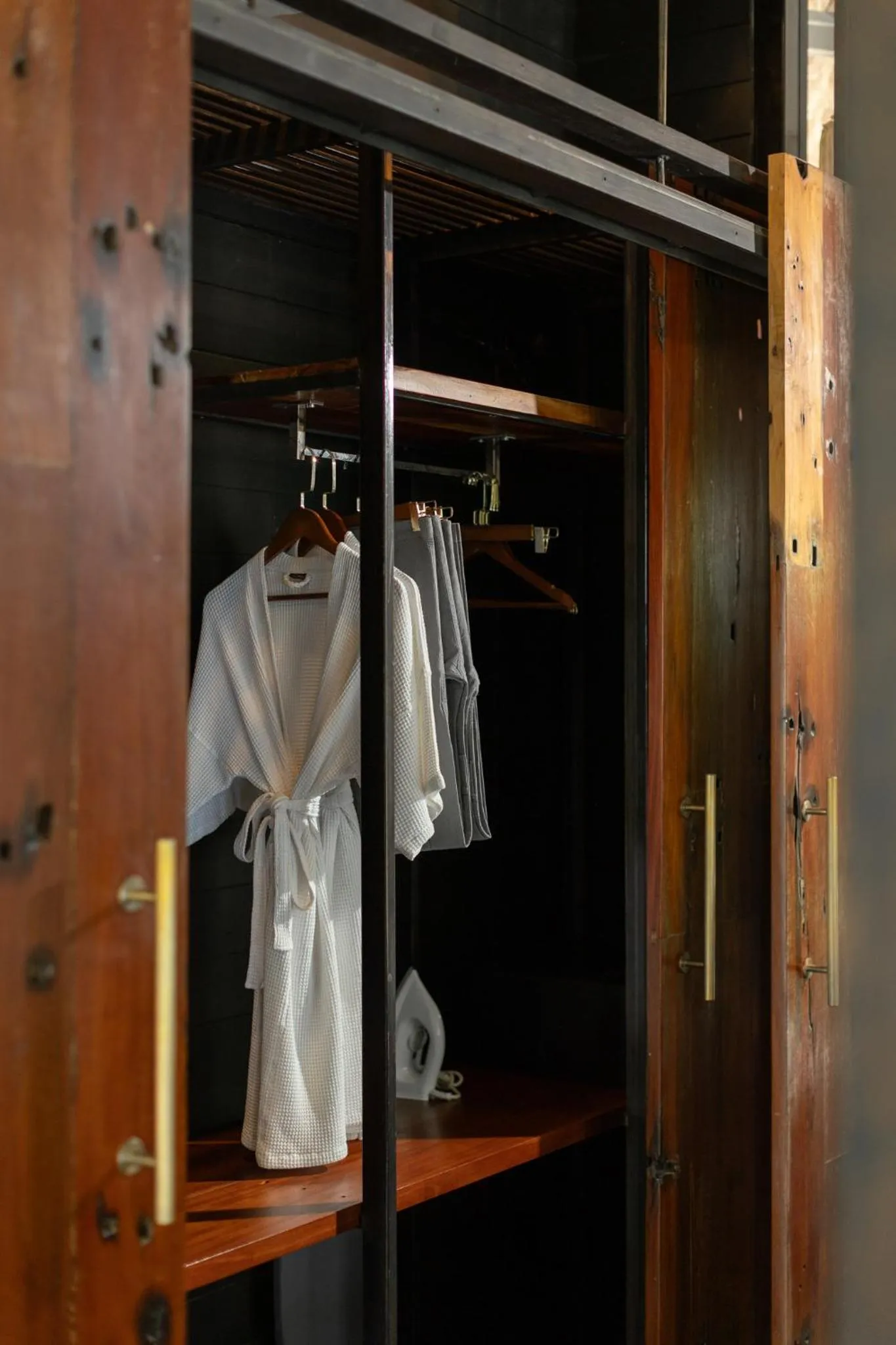 wardrobe in Sanctuary Kanchanaburi