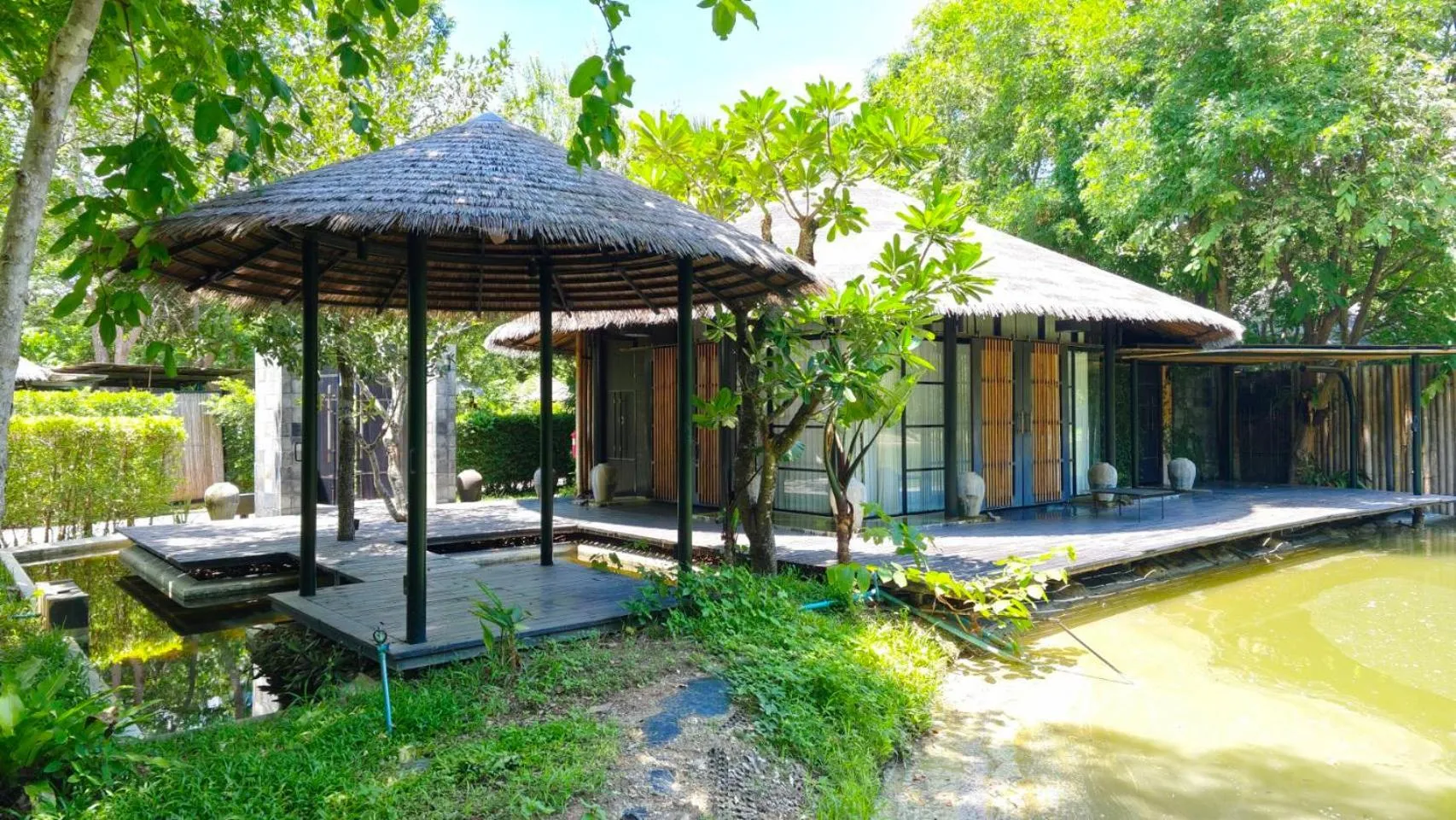 Patio in Sanctuary Kanchanaburi