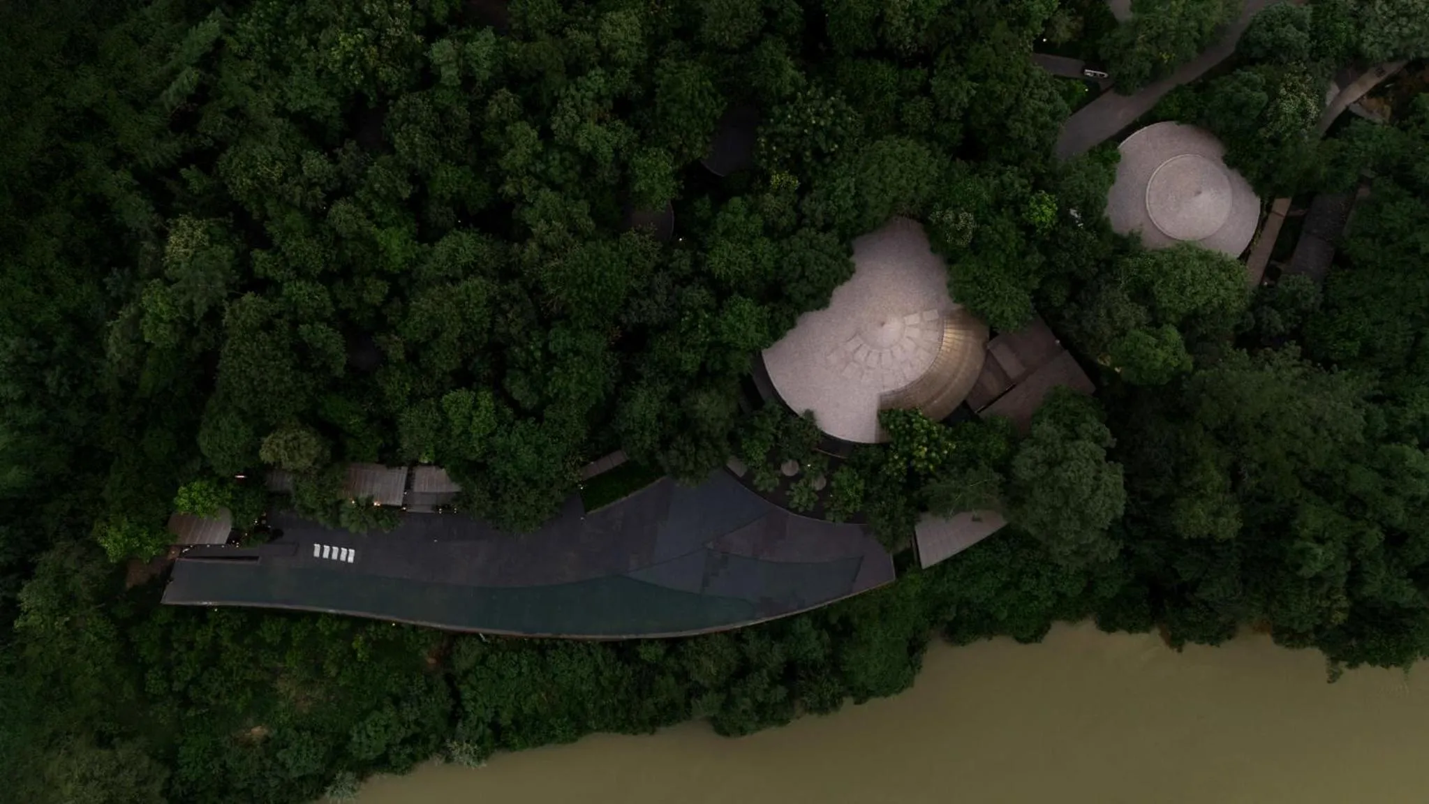 Bird's eye view in Sanctuary Kanchanaburi