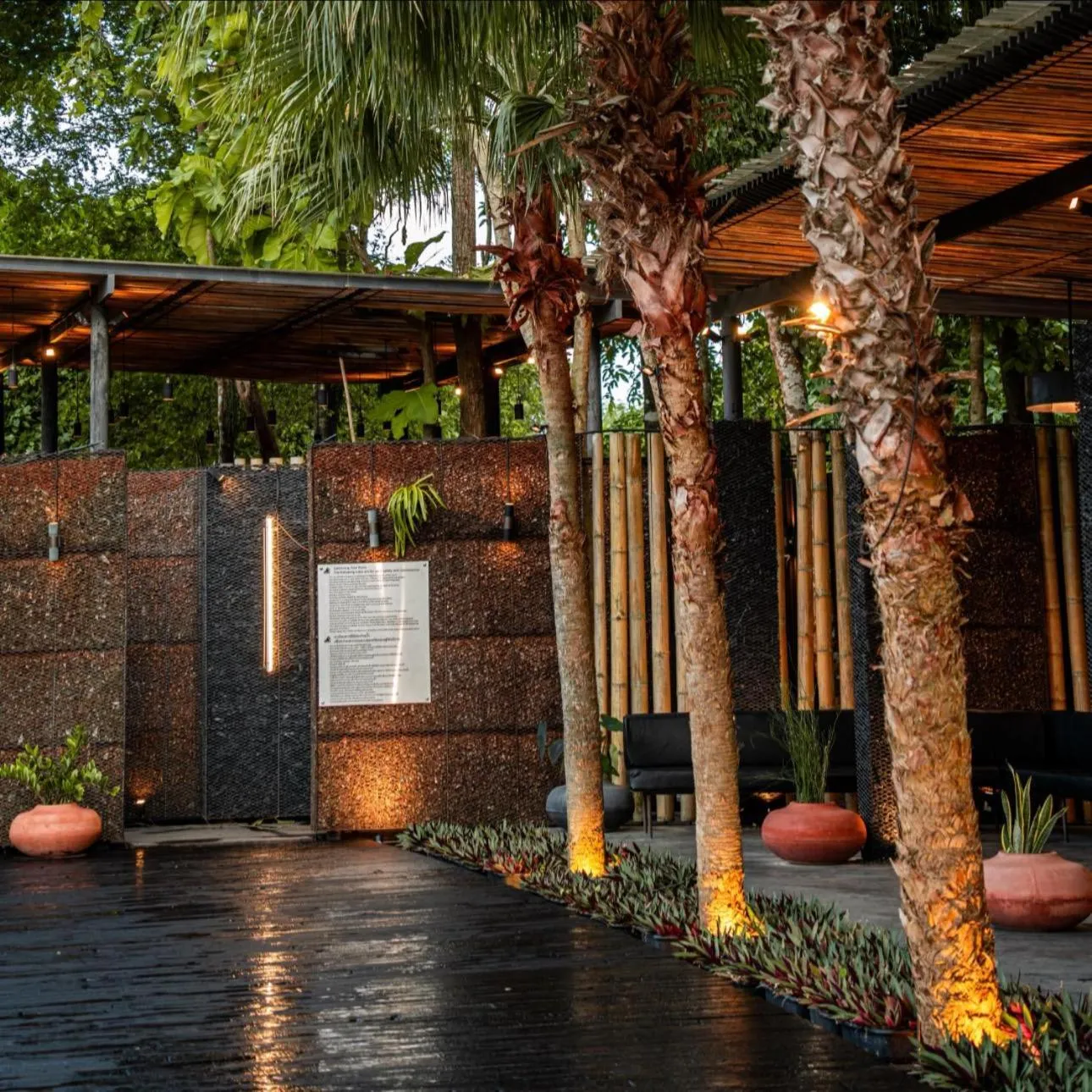 Swimming pool in Sanctuary Kanchanaburi