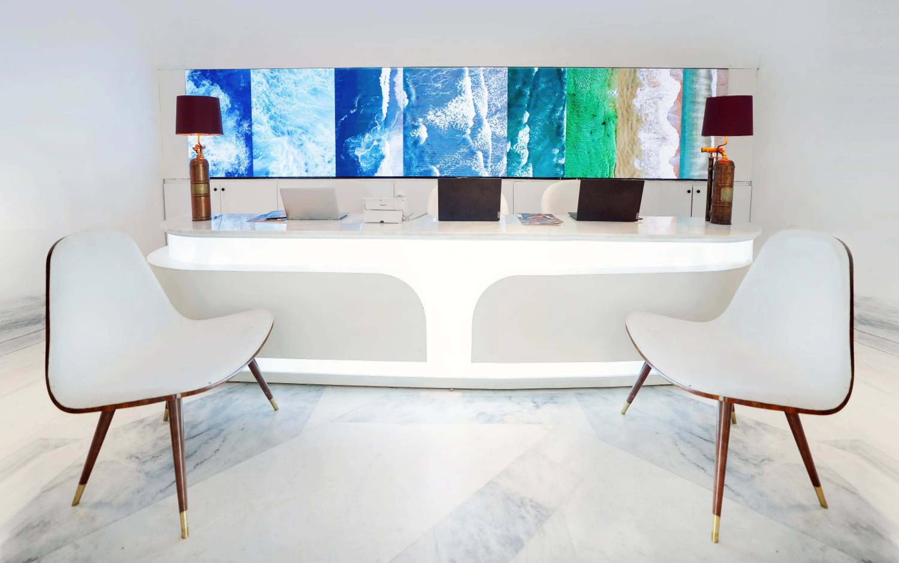 Lobby or reception in Ambiance Boutique Art Hotel Islamabad