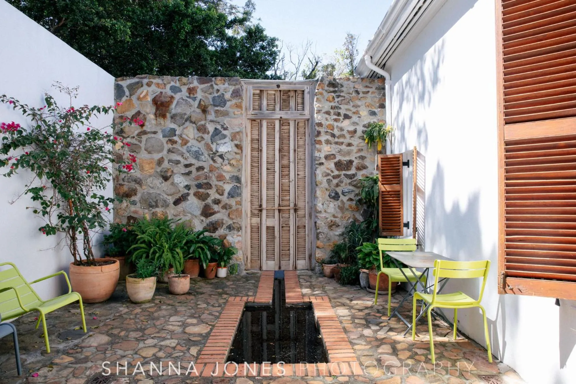 Inner courtyard view in InAweStays Holiday Homes