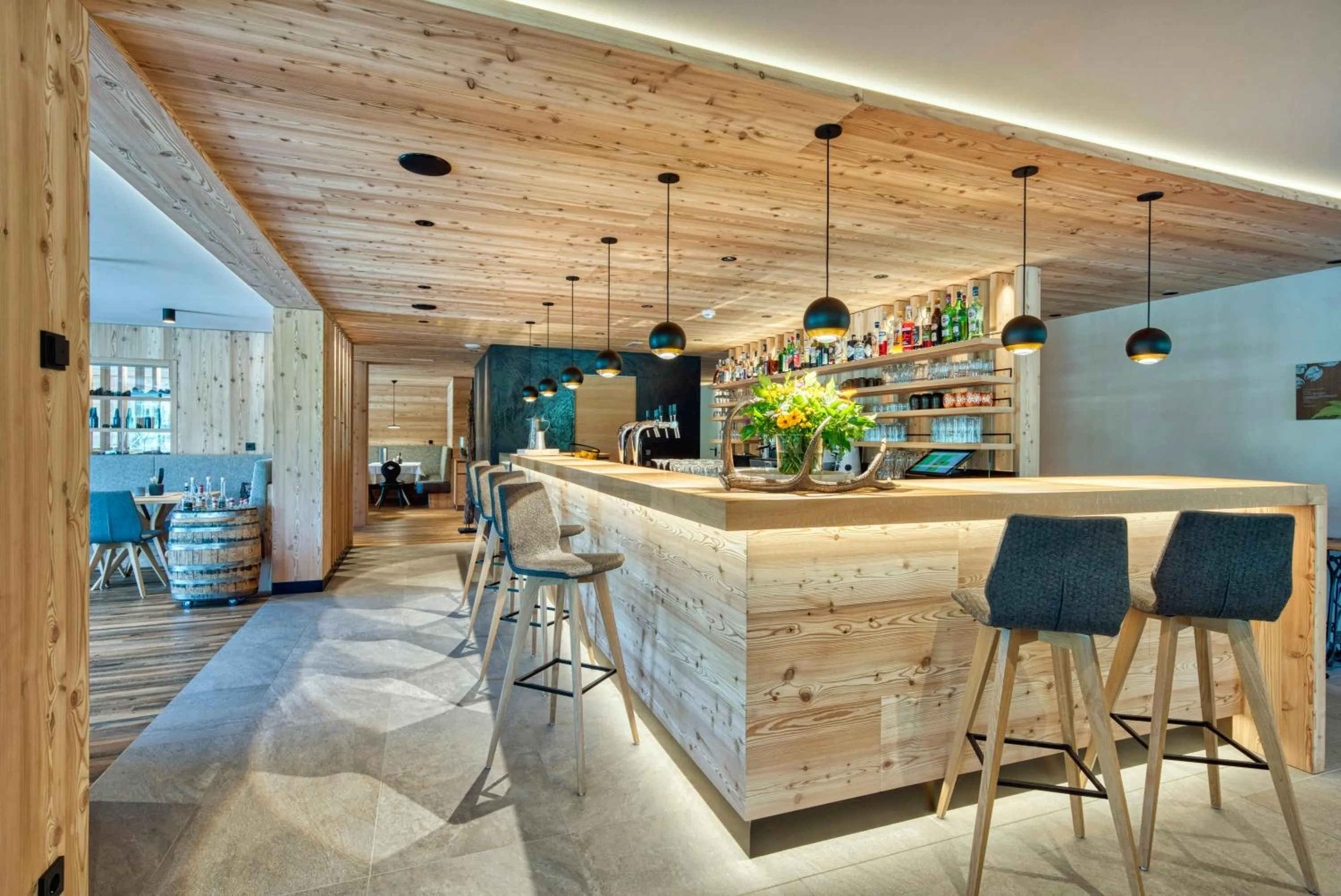 Lounge or bar in Brunelle Seiser Alm Lodge