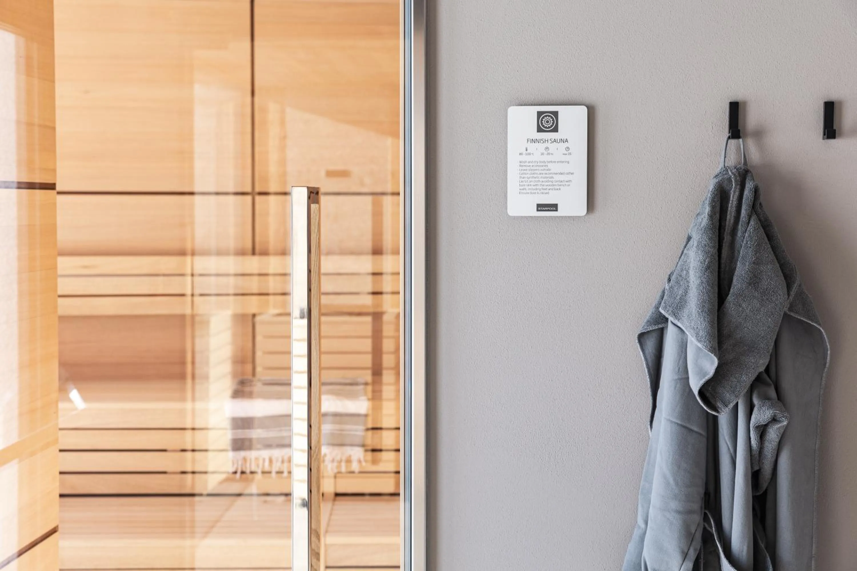 Sauna in Brunelle Seiser Alm Lodge