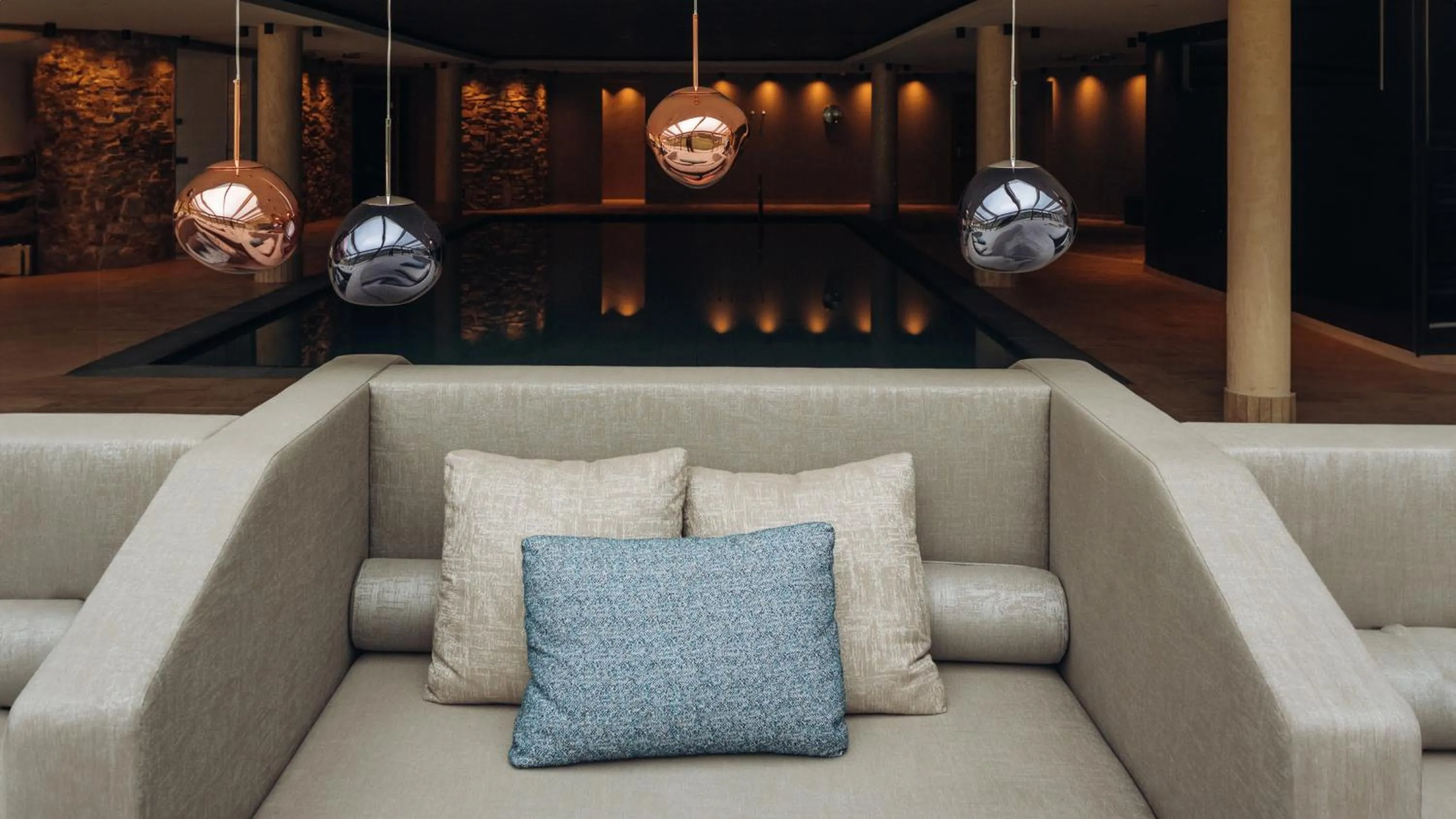 Swimming pool in Brunelle Seiser Alm Lodge