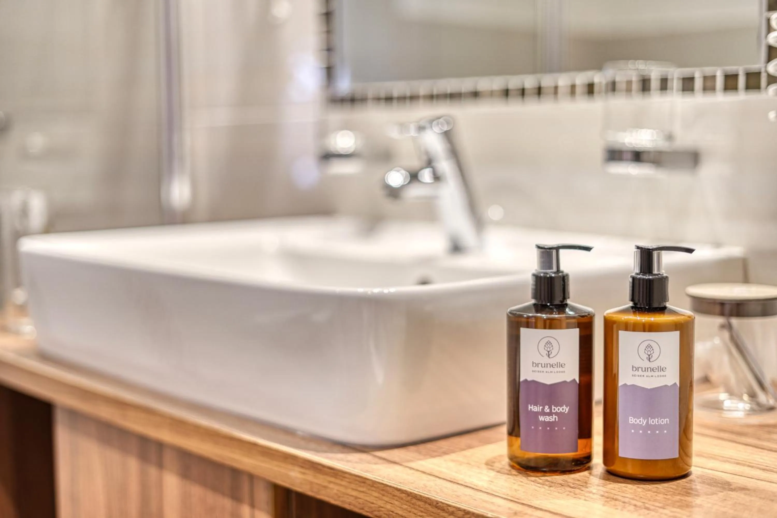 Bathroom in Brunelle Seiser Alm Lodge