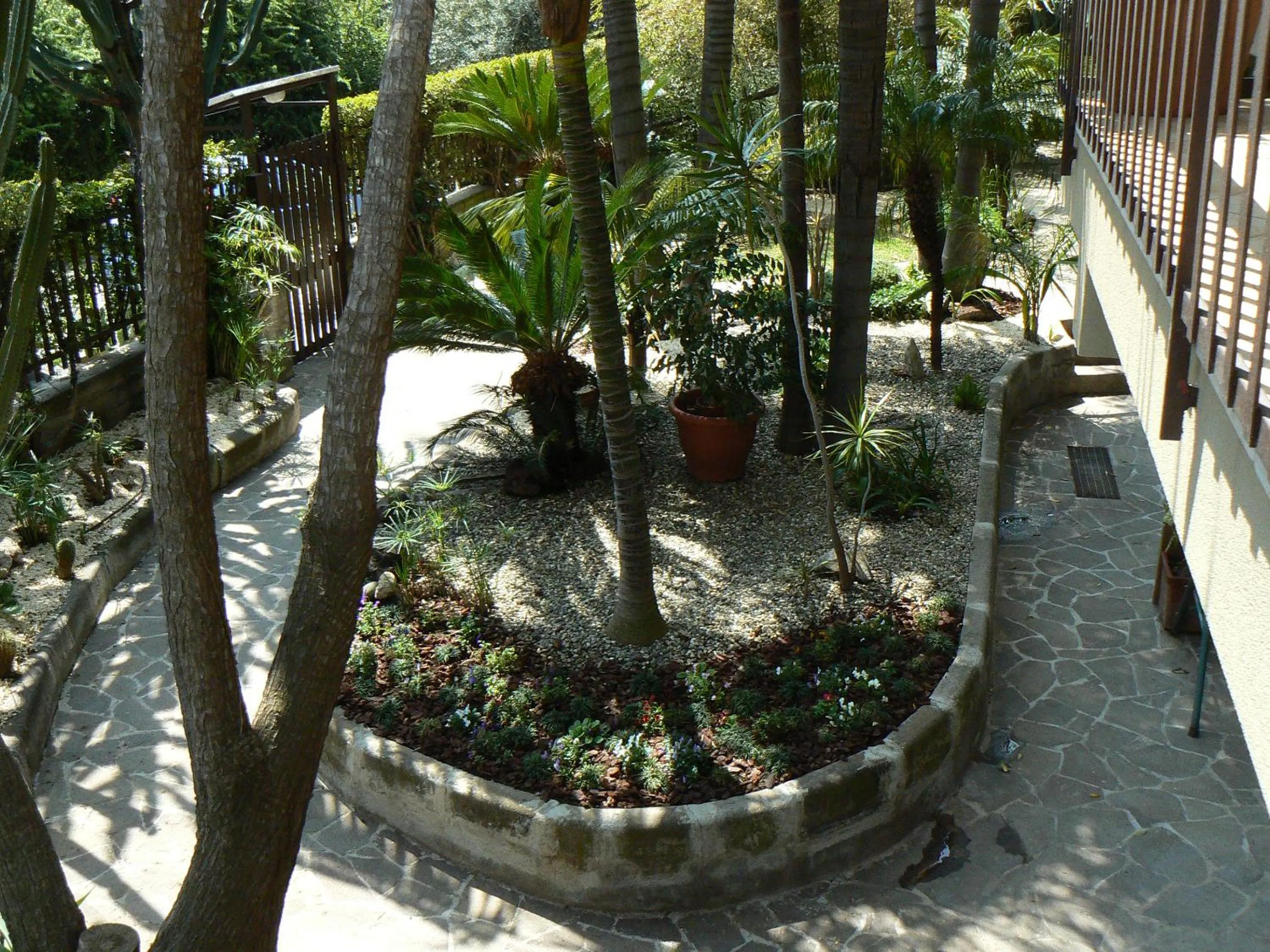 Garden in La Cittadella Residence Città Universitaria Policlinico Catania