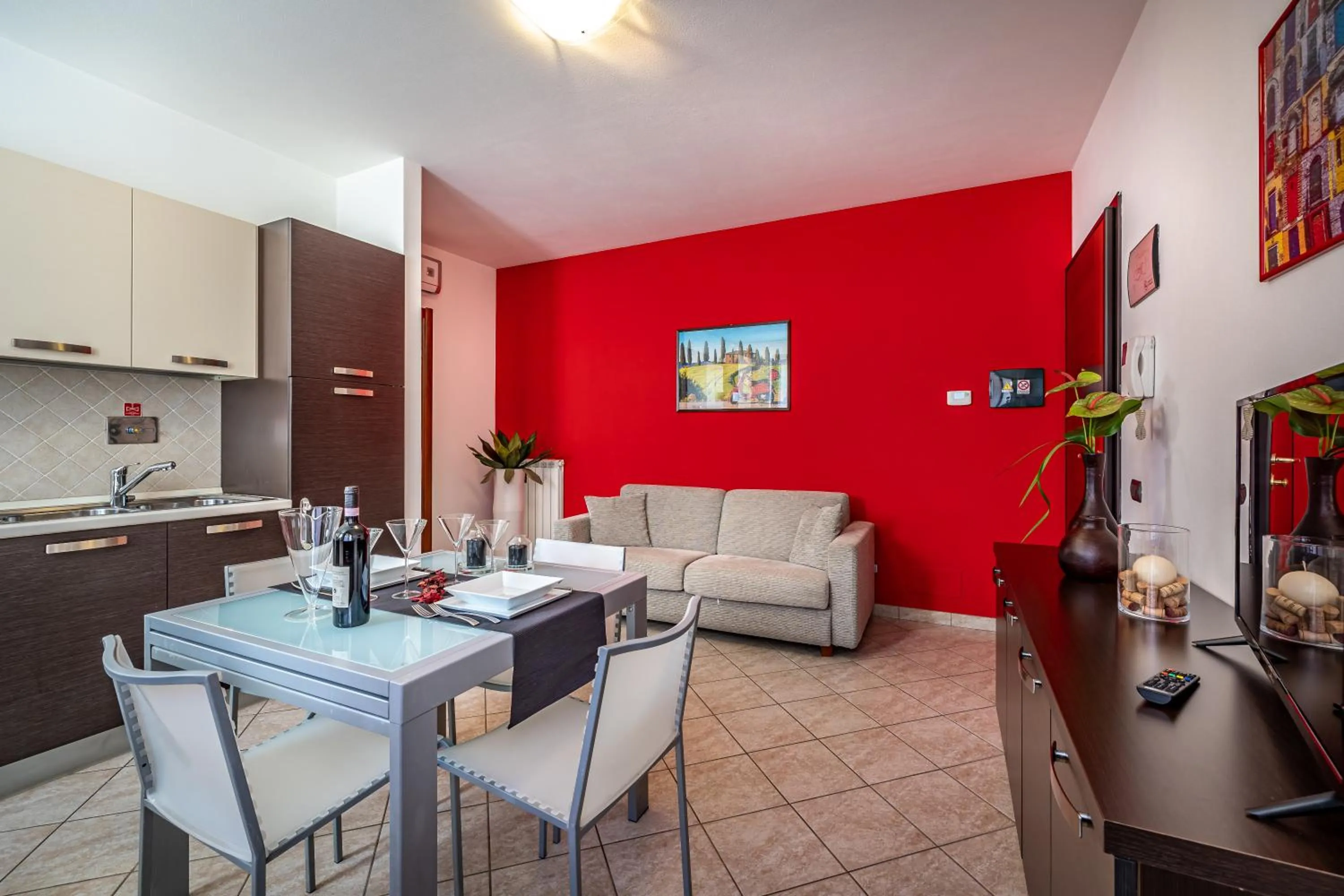 Kitchen or kitchenette in Casa Vacanze Arianna