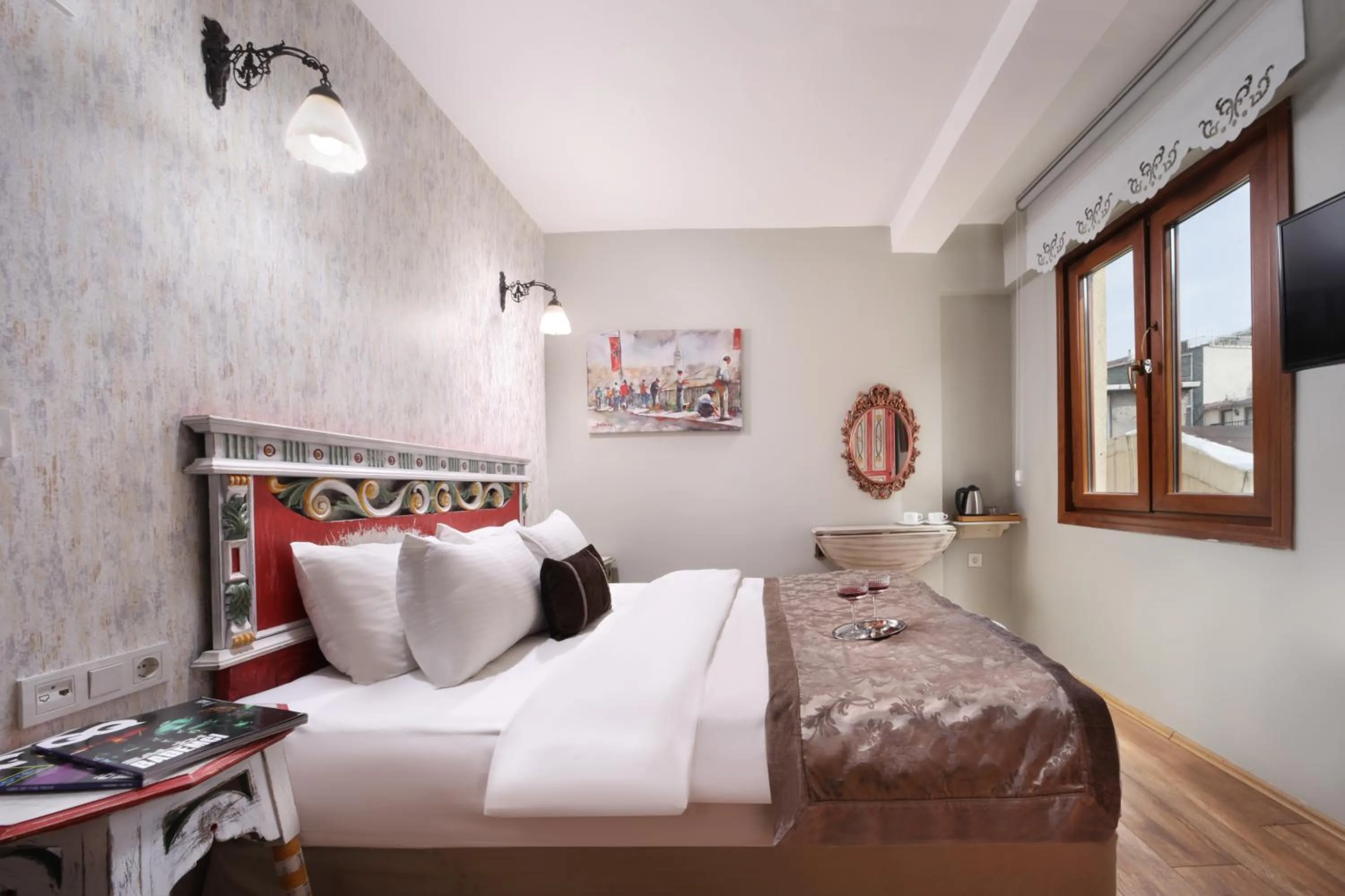 Bed in Oriella Hotel - Istanbul Taksim