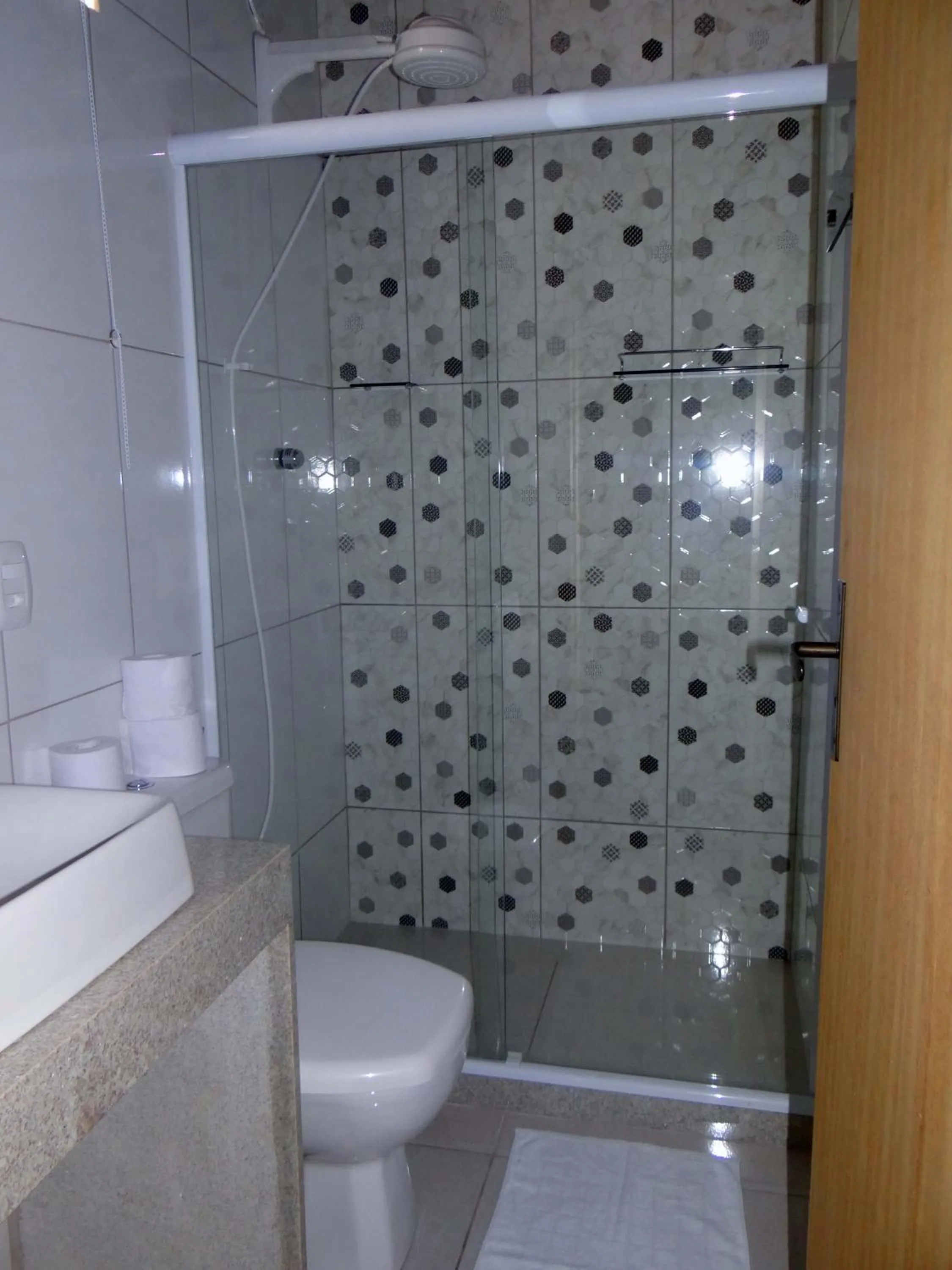 Bathroom in Pousada Ninho da Coruja