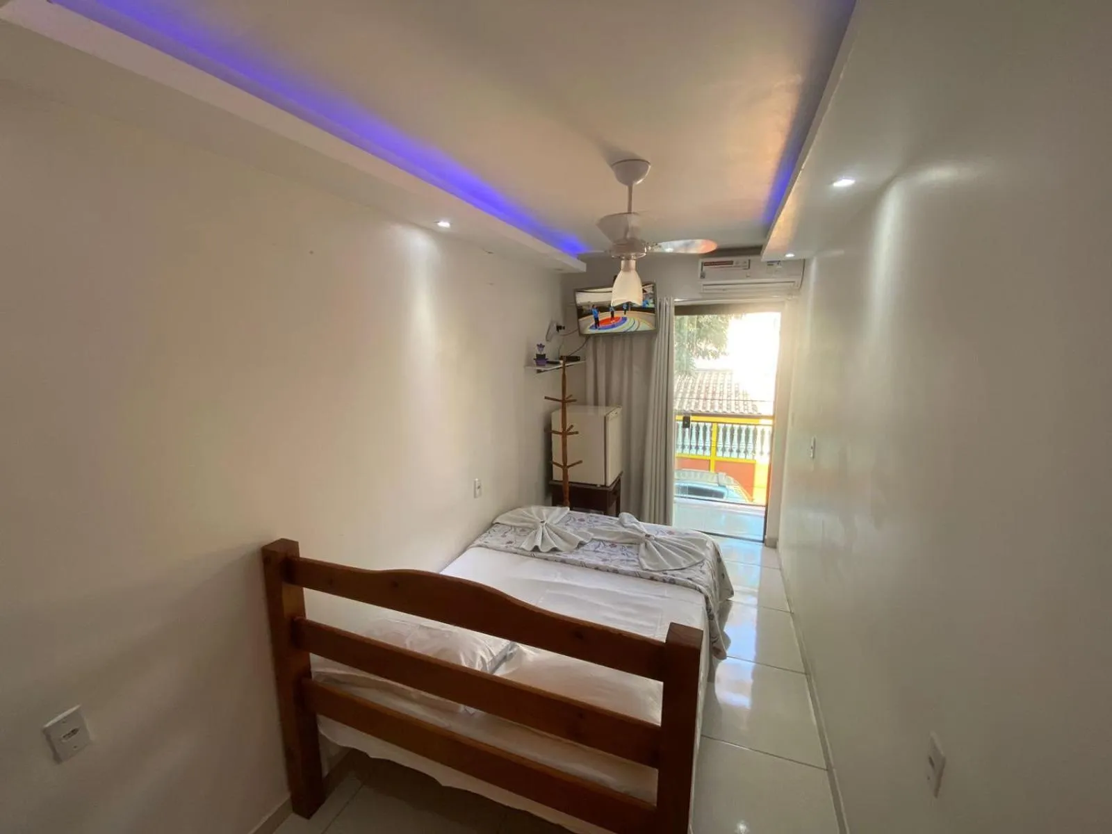 Property building, Bed in Pousada Ninho da Coruja