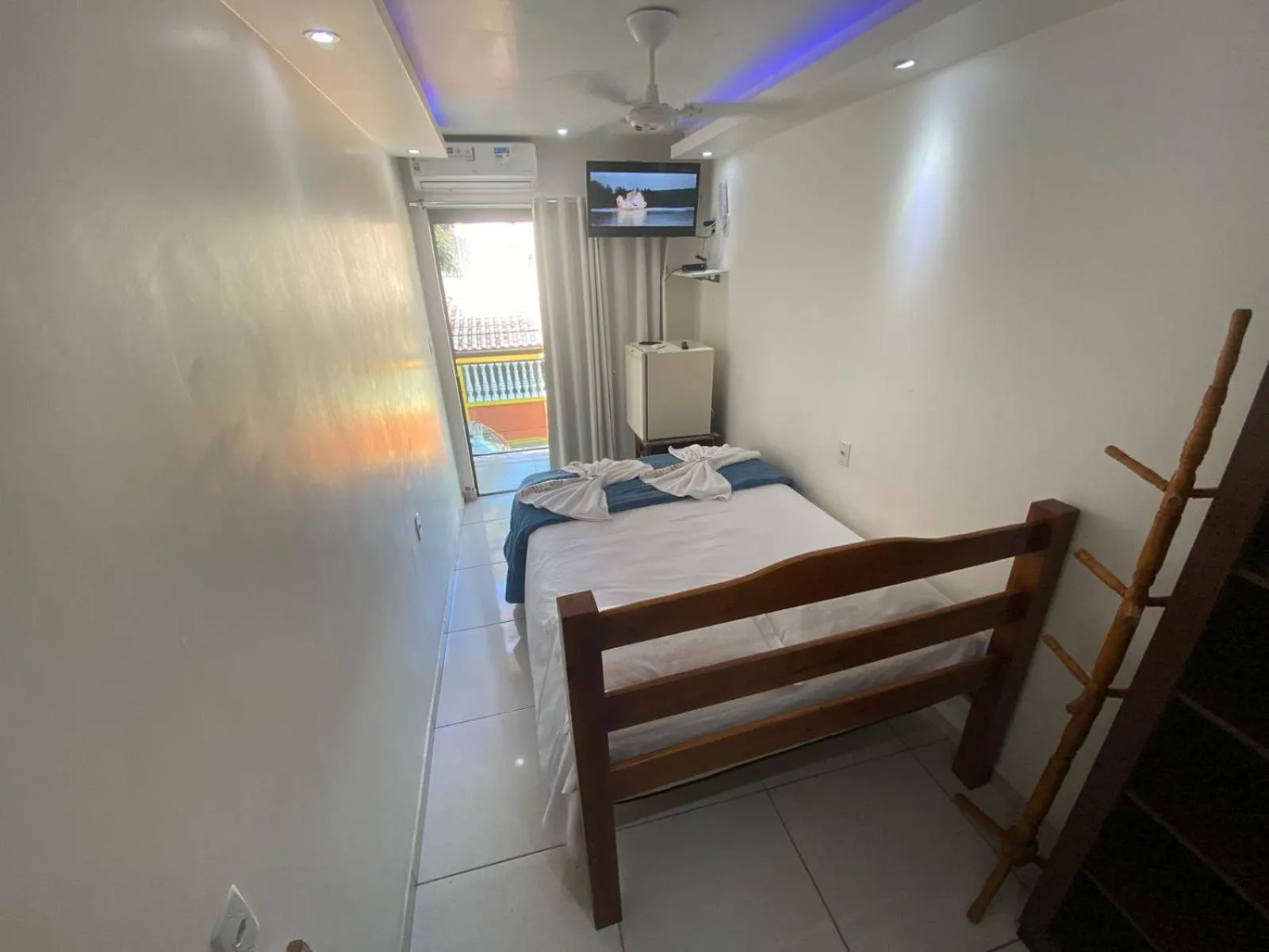 Property building, Bed in Pousada Ninho da Coruja