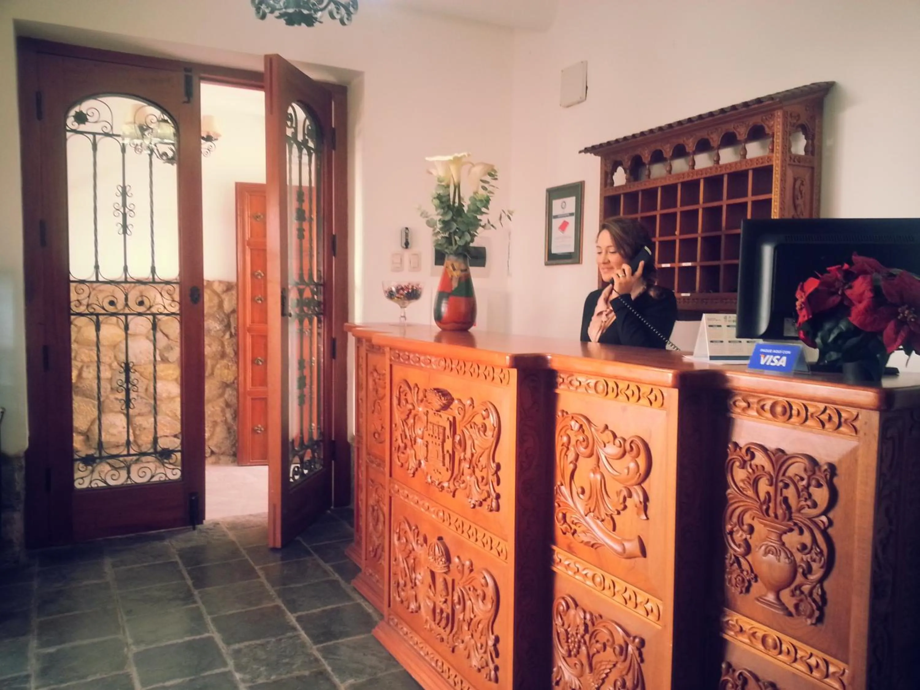 Lobby or reception in Illa Hotel