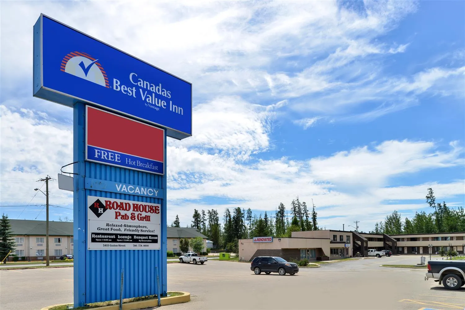 Property logo or sign in Canadas Best Value Inn Whitecourt