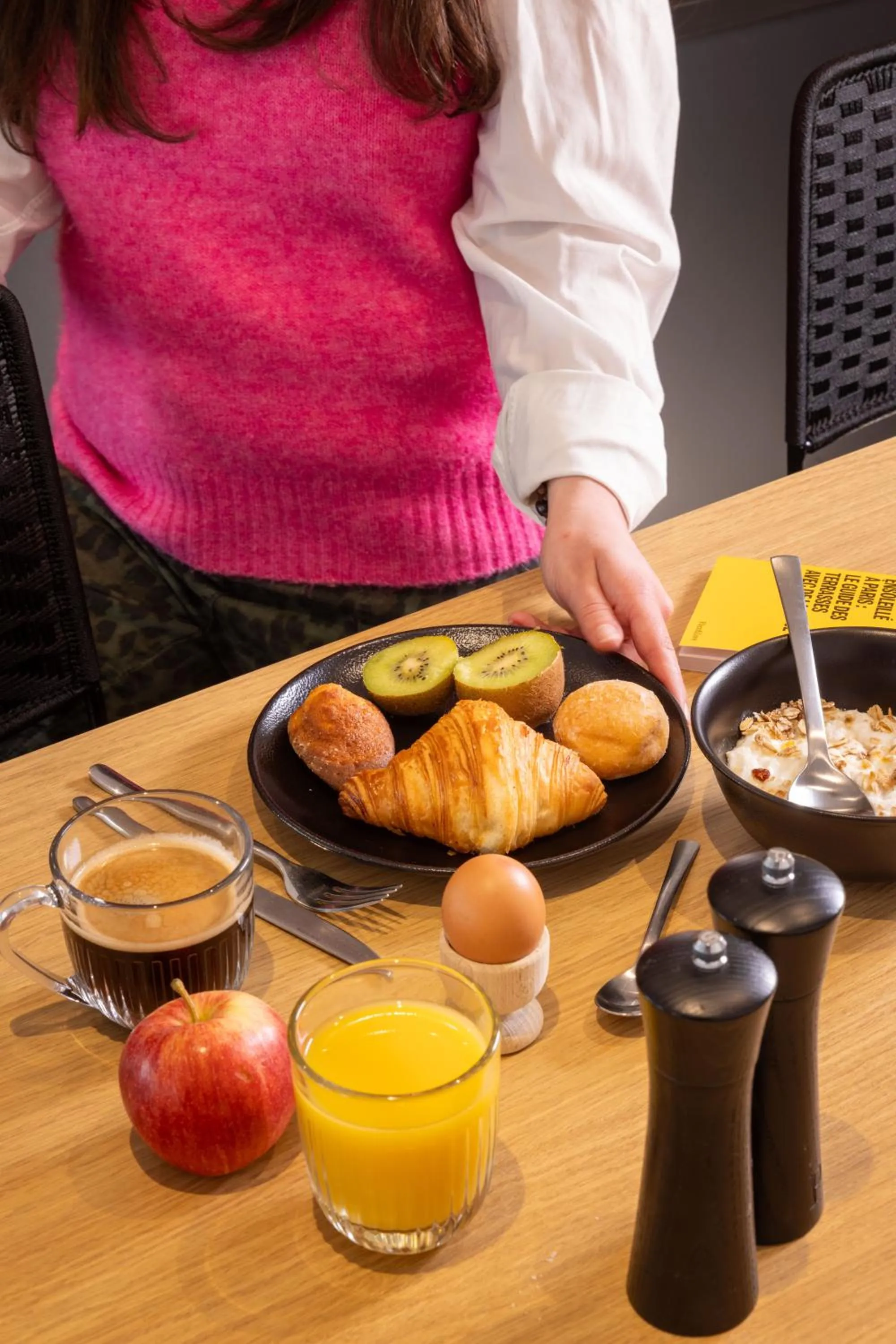 Breakfast in Korner Saint Marcel