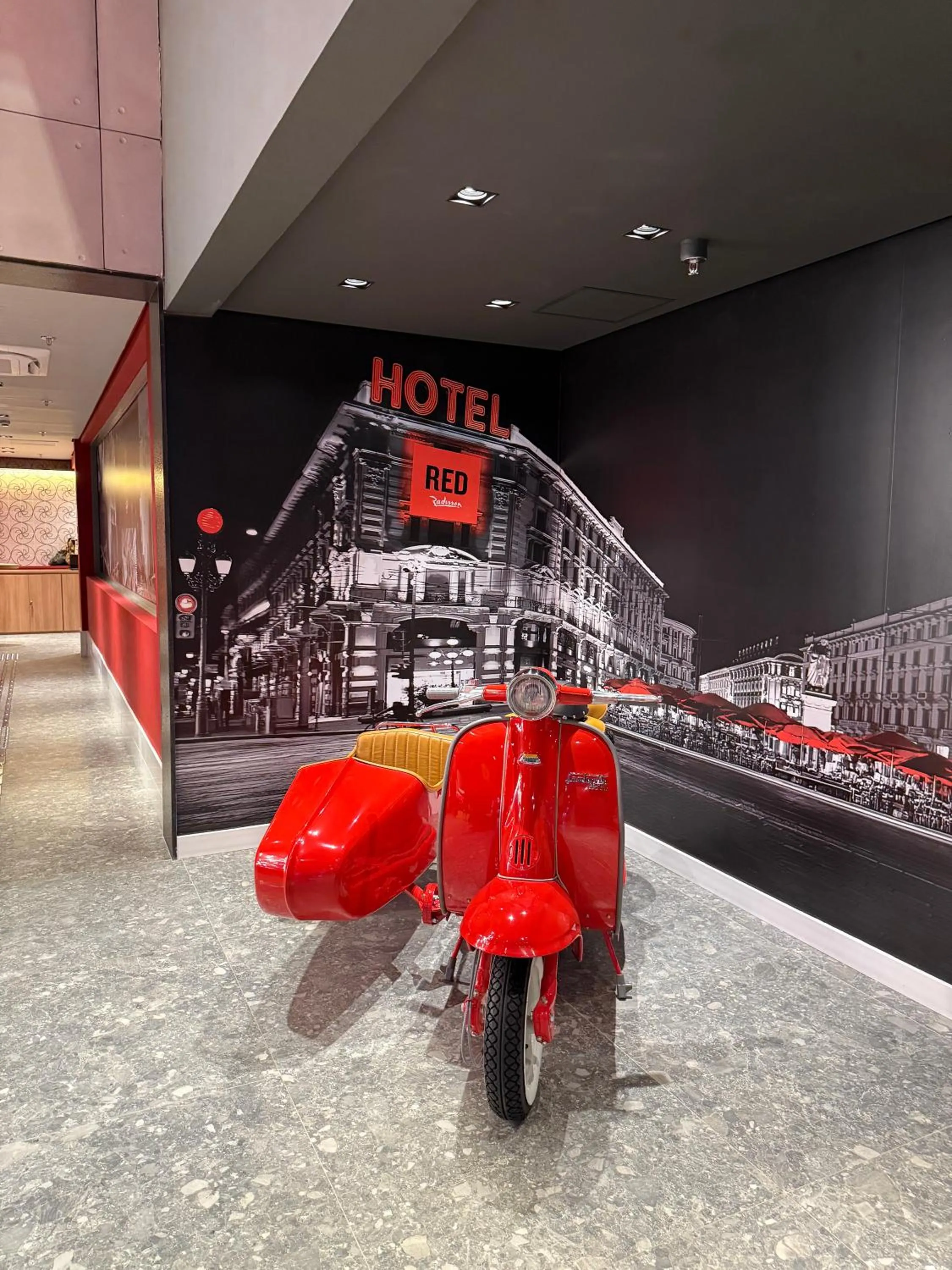 Lobby or reception in Radisson RED Ibirapuera