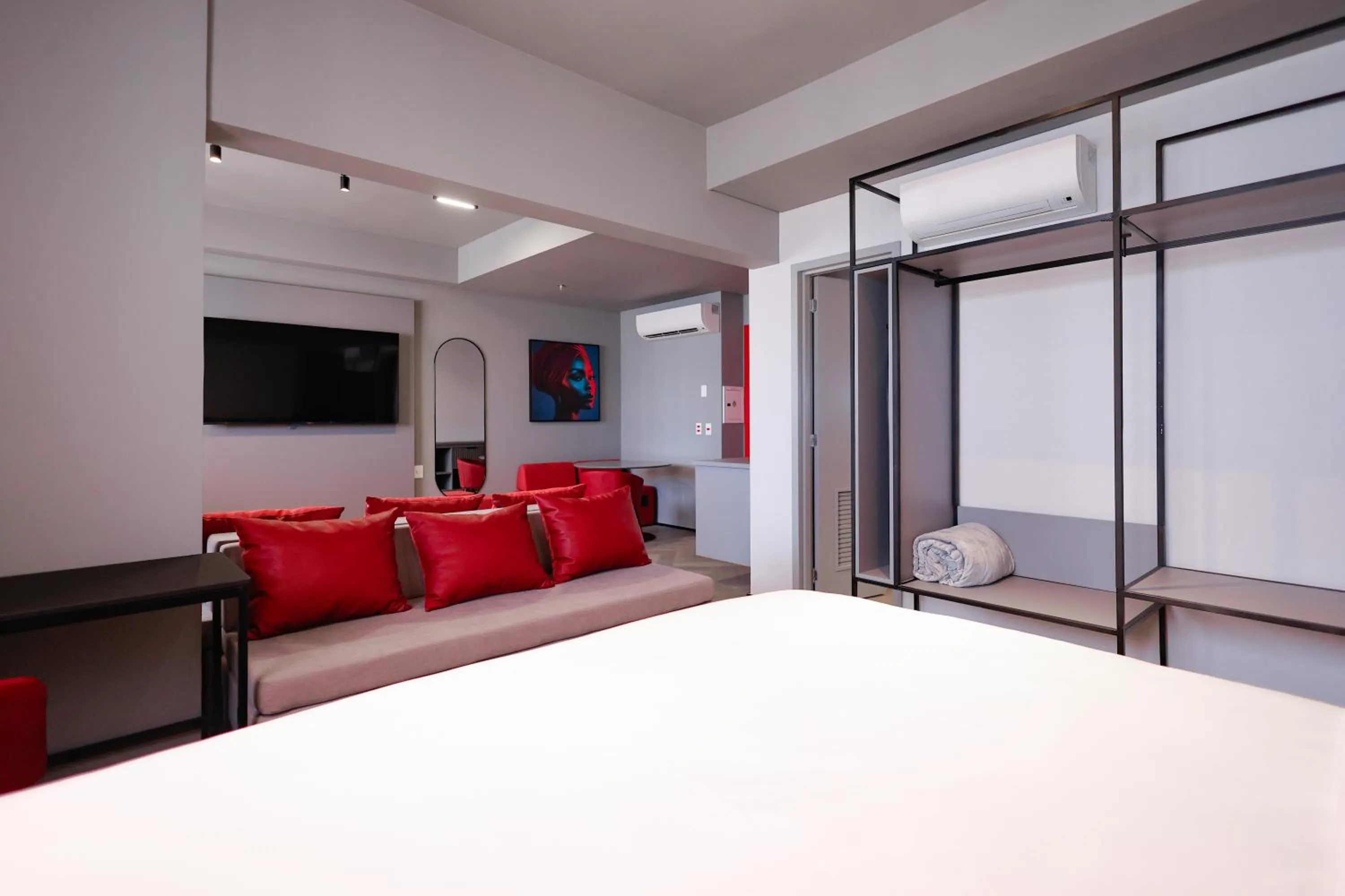 Photo of the whole room, Bed in Radisson RED Ibirapuera