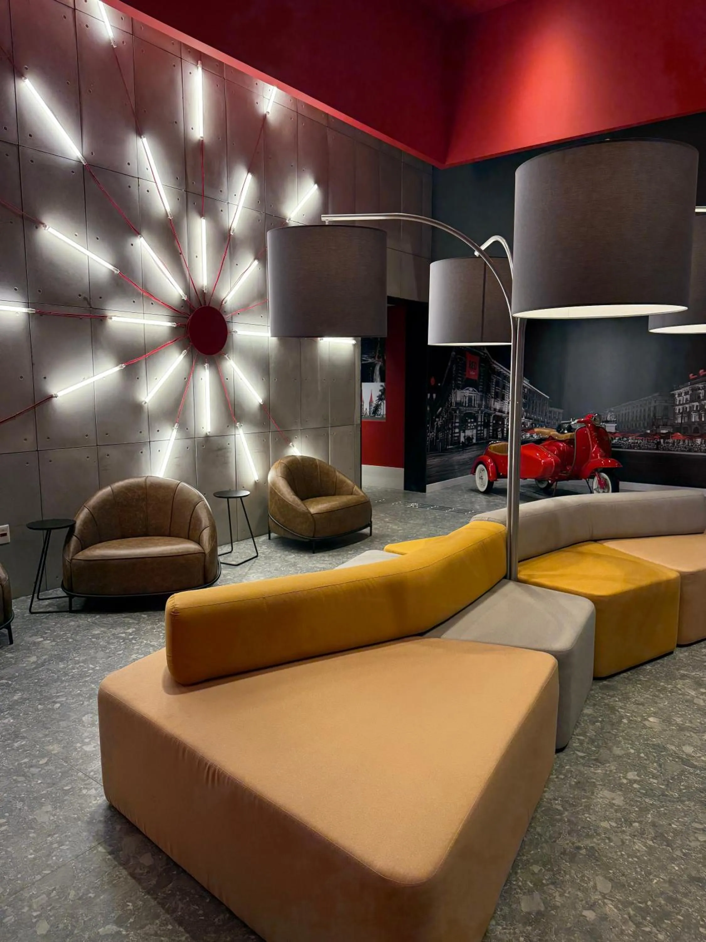 Lobby or reception in Radisson RED Ibirapuera