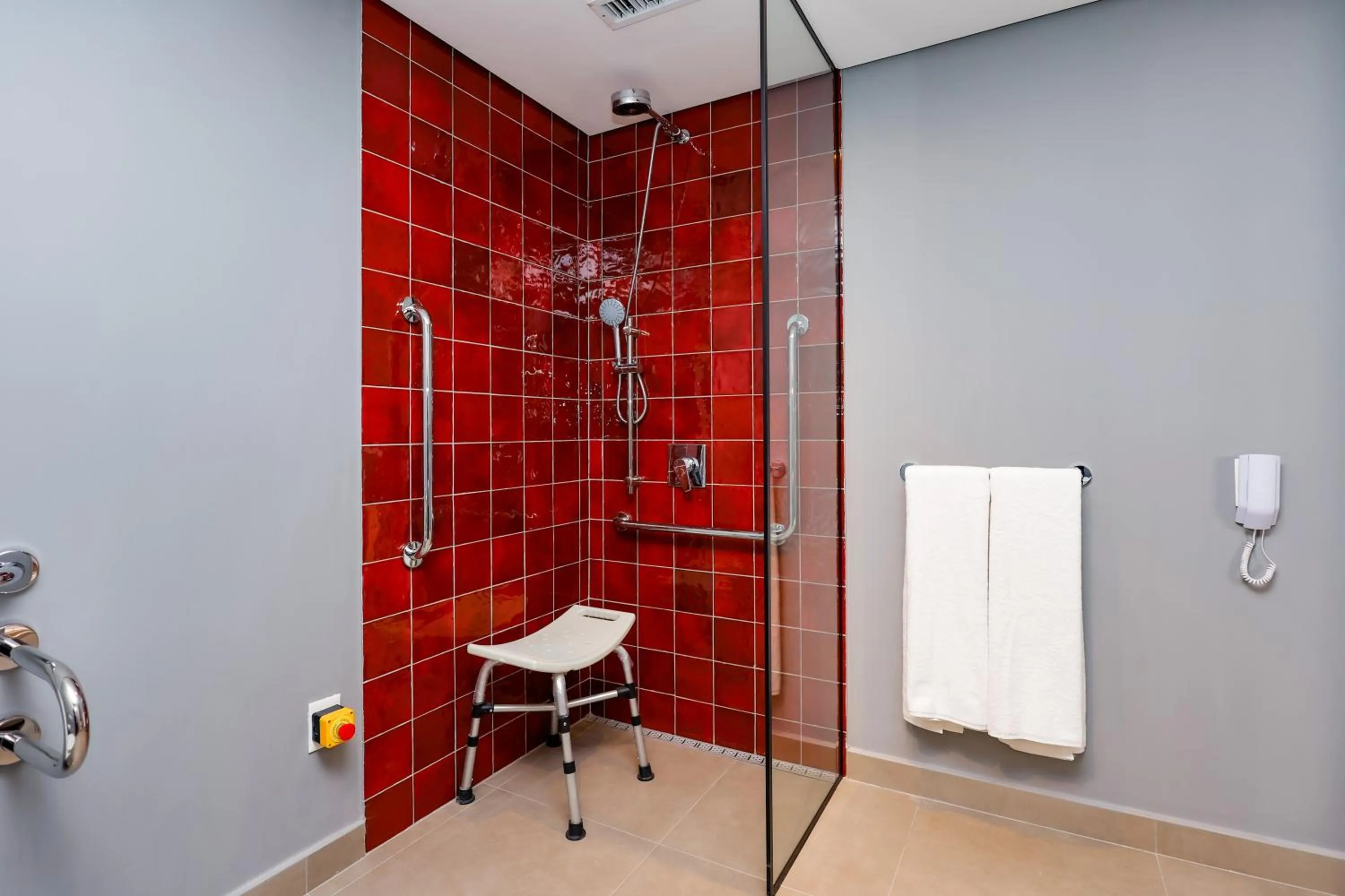 Bathroom in Radisson RED Ibirapuera