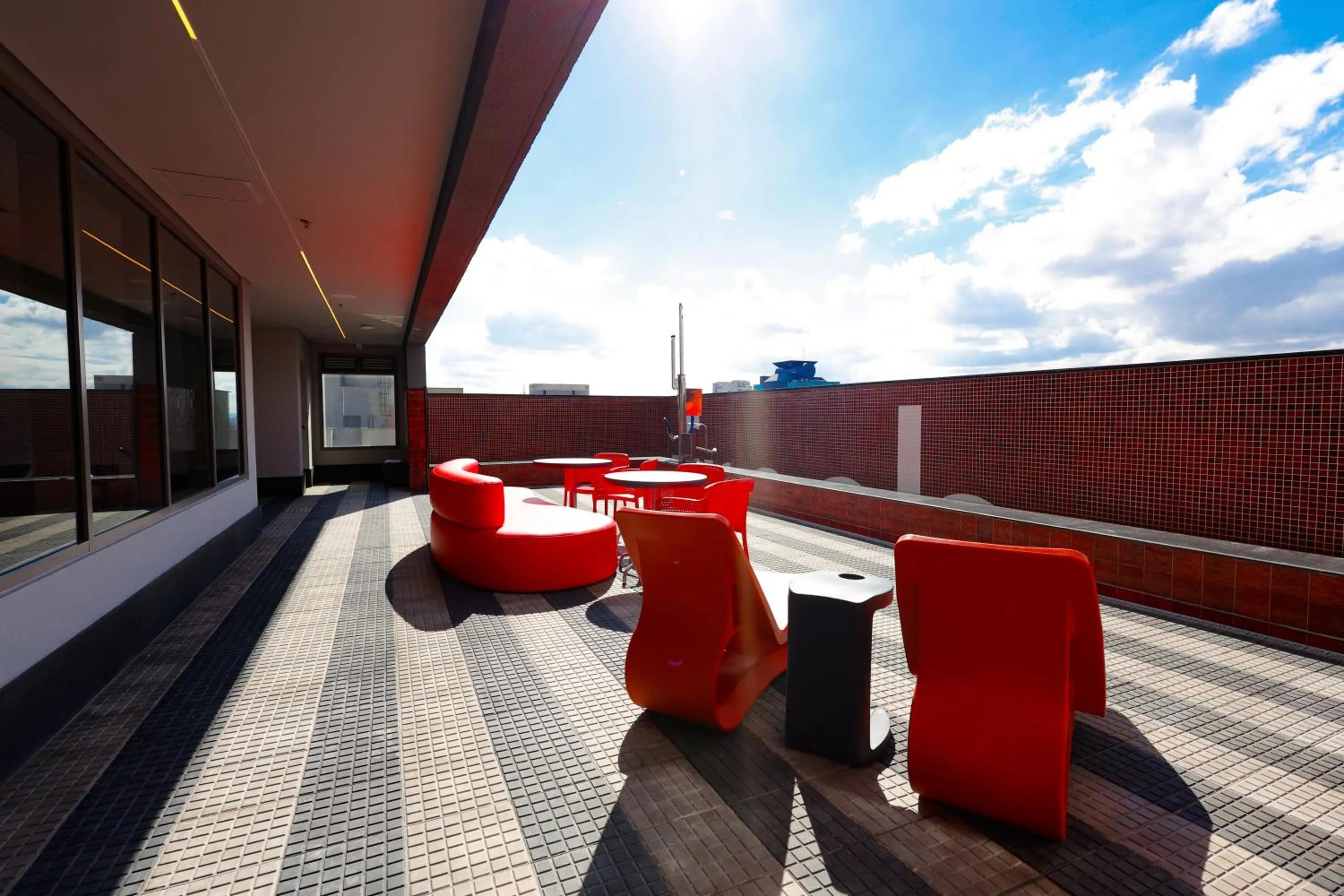 Balcony/Terrace in Radisson RED Ibirapuera