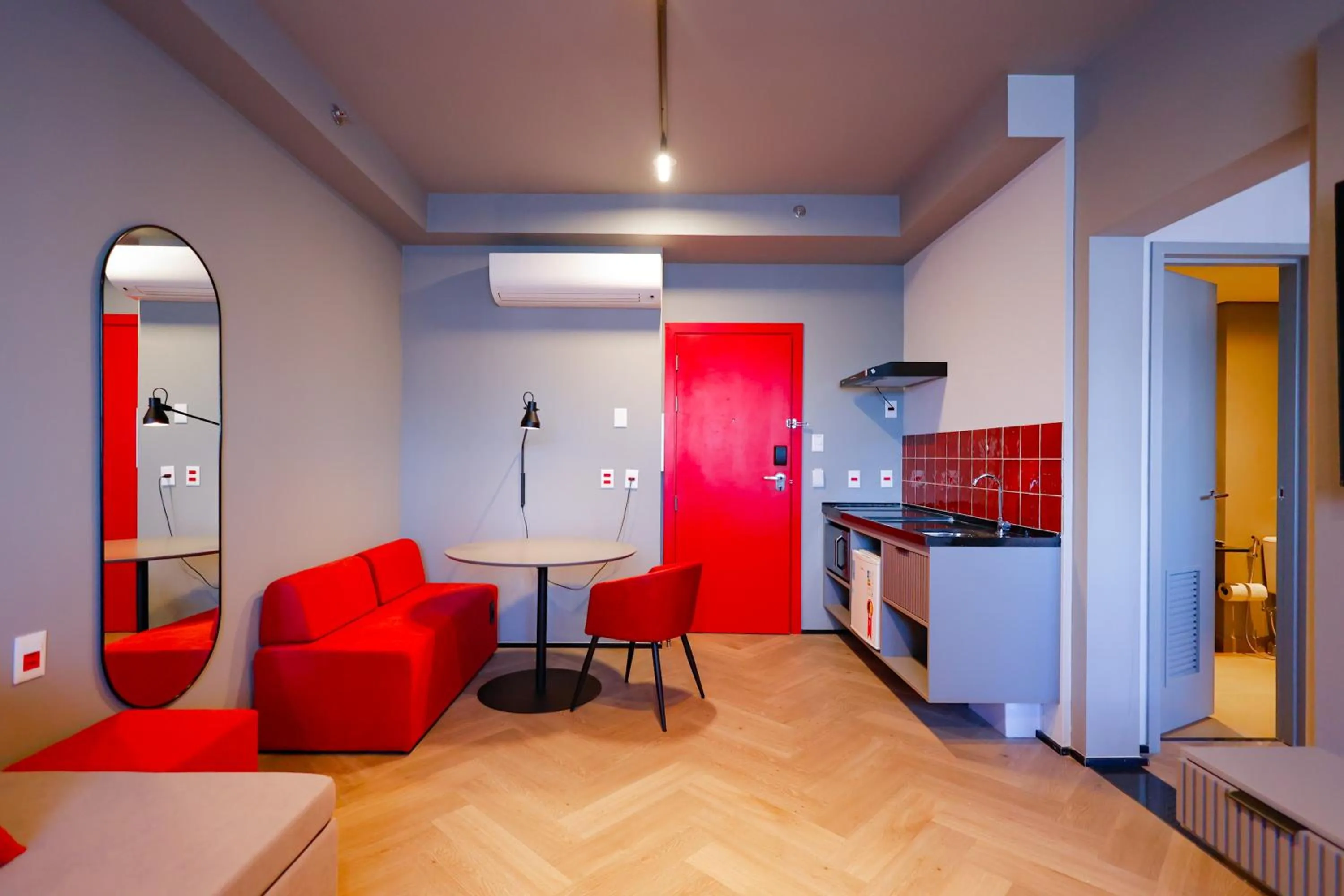Dining area in Radisson RED Ibirapuera