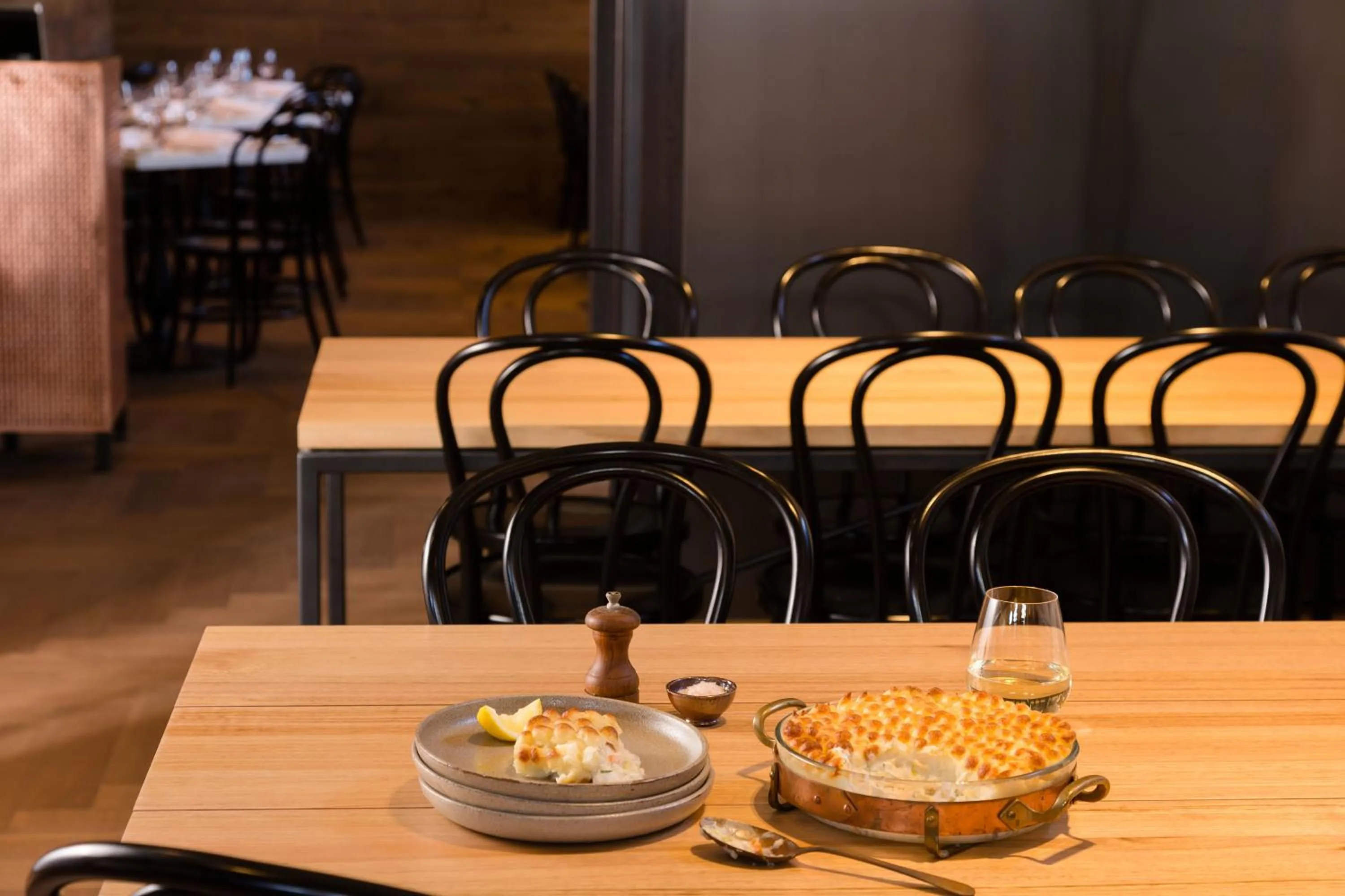 Restaurant/places to eat in Coppersmith Hotel