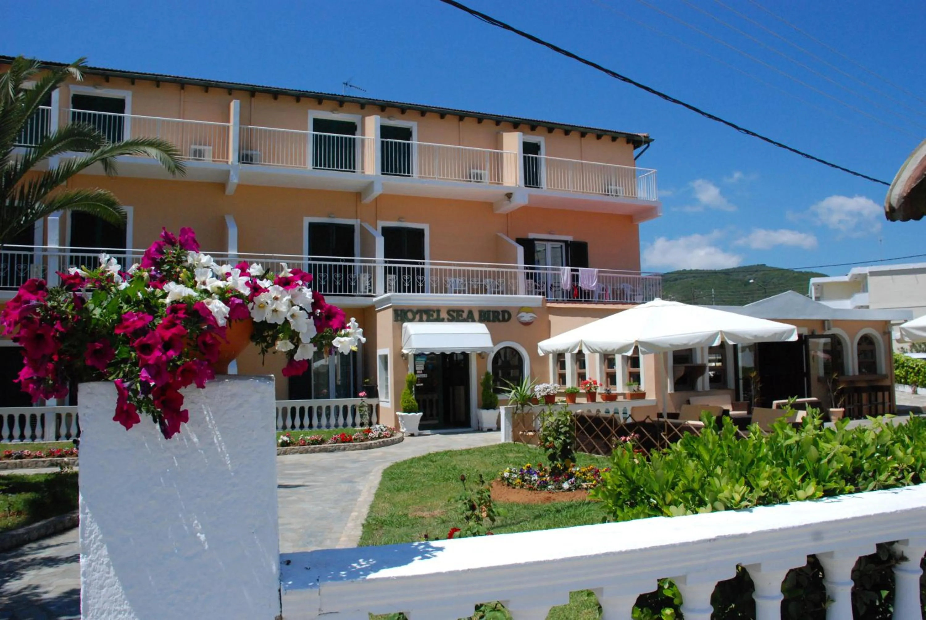 Facade/entrance in SeaBird Hotel