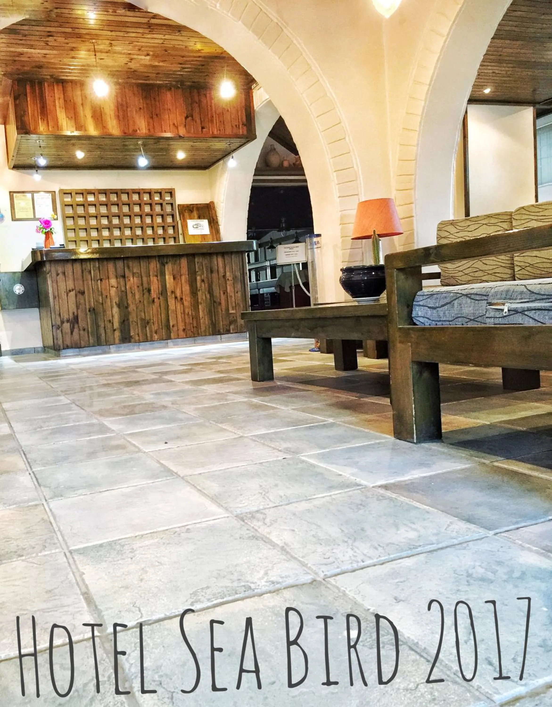 Communal lounge/ TV room in SeaBird Hotel