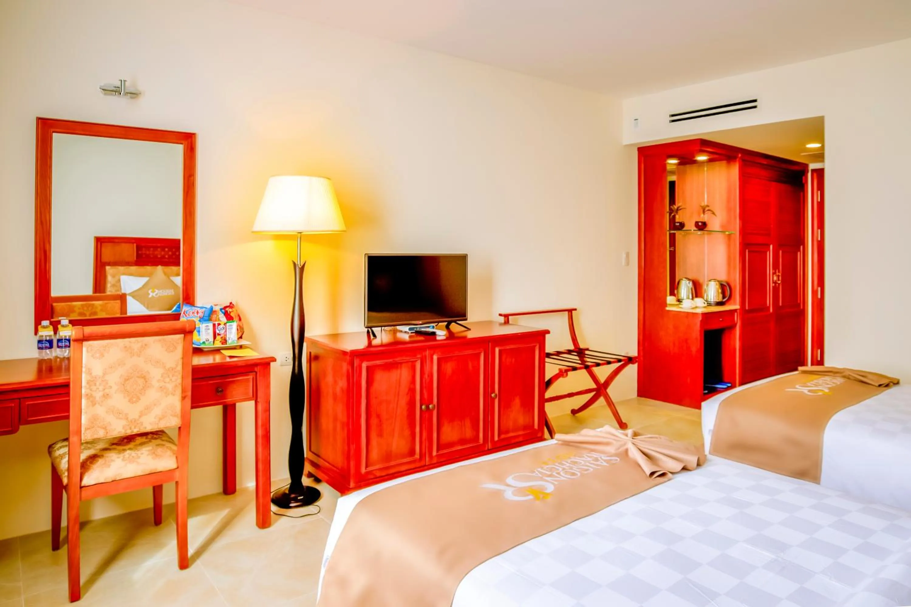 Bedroom, Bed in Sai Gon Rach Gia Hotel