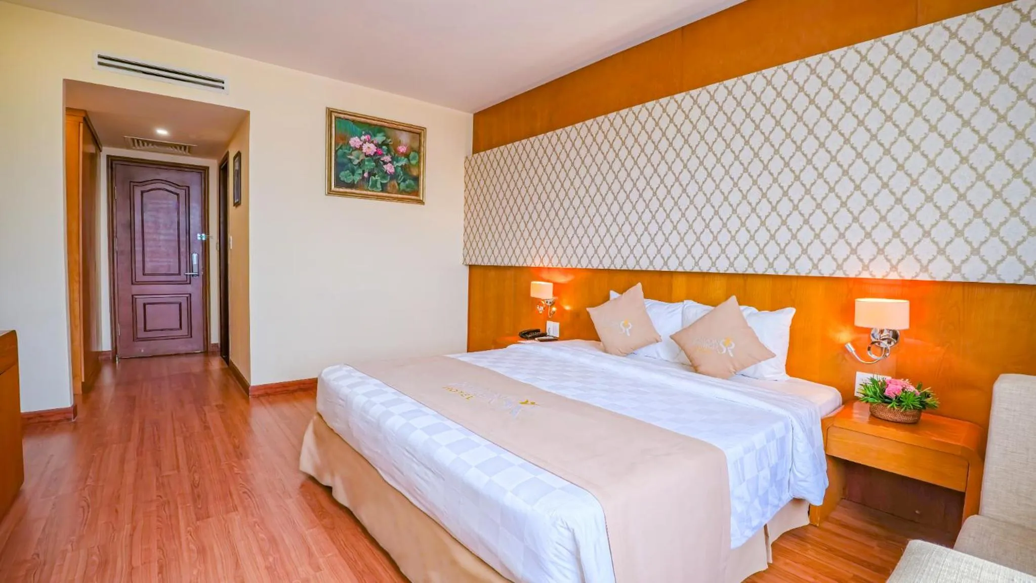 Bed in Sai Gon Rach Gia Hotel