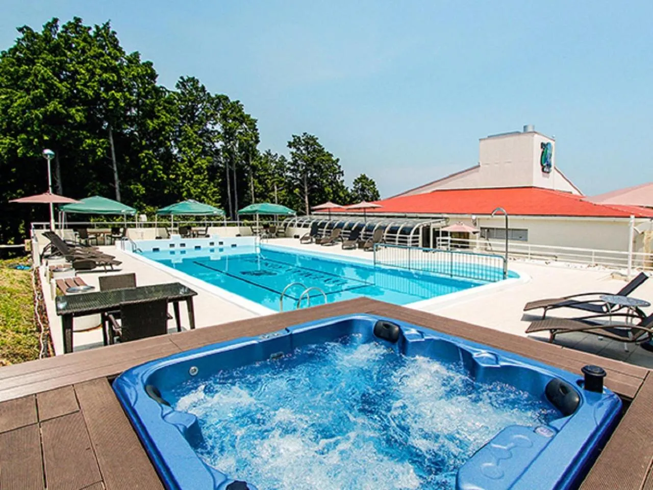 Swimming pool in LiVEMAX RESORT Ito Kawana