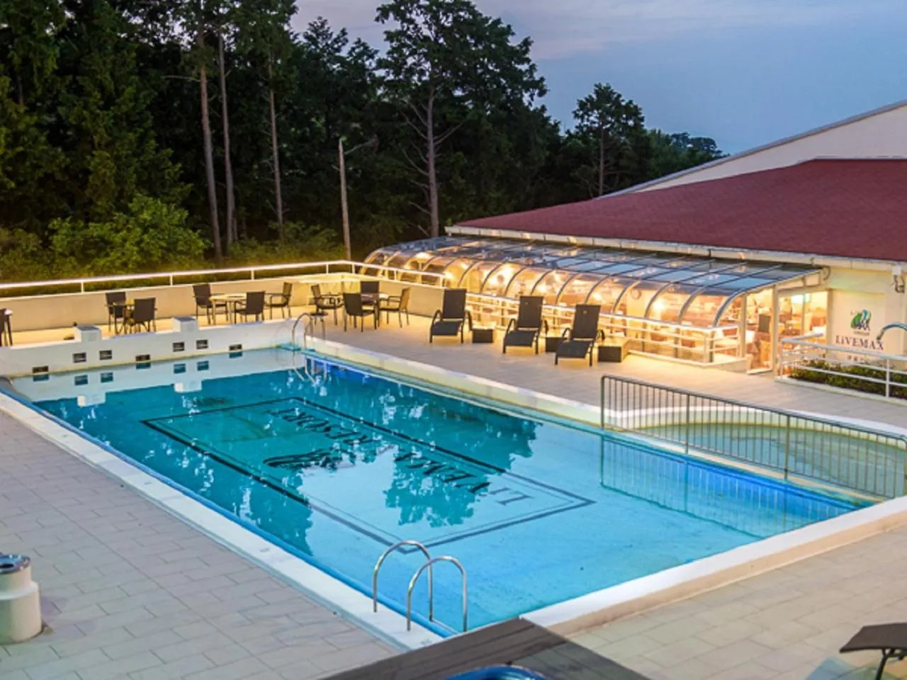 Pool view in LiVEMAX RESORT Ito Kawana