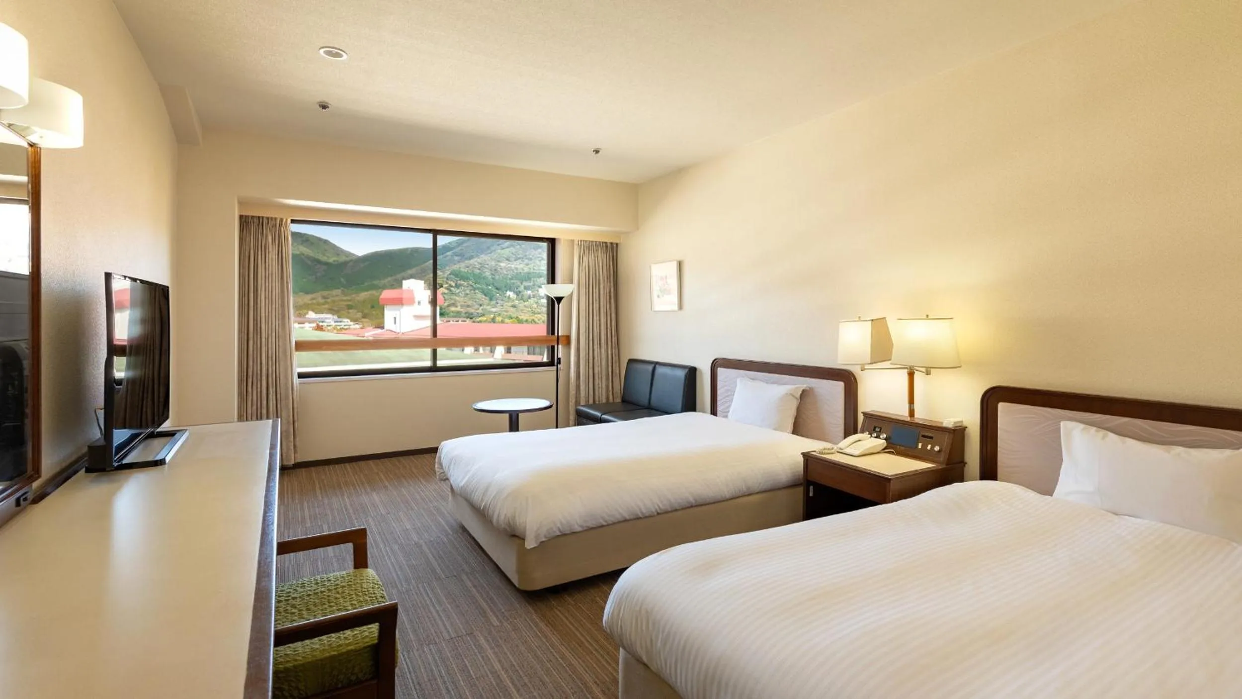 Photo of the whole room, Bed in Recove Hakone