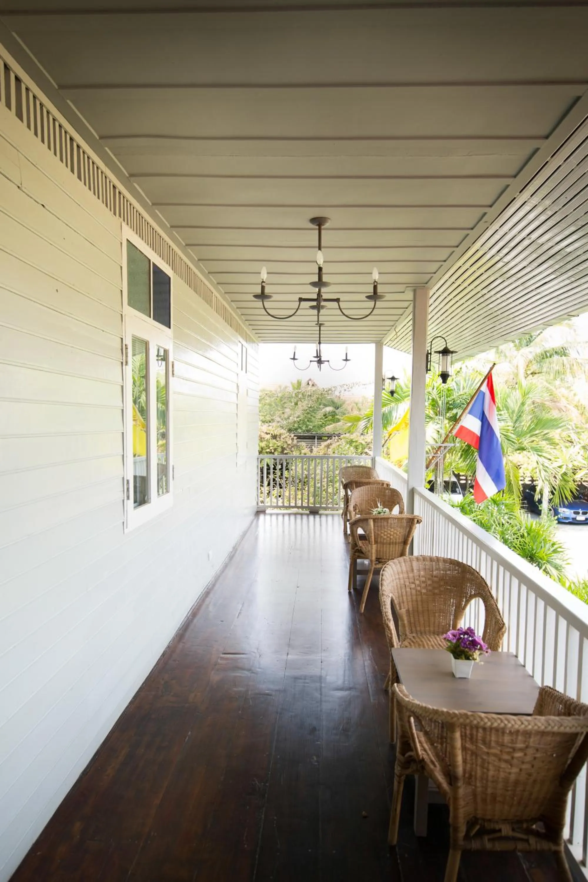 Balcony/Terrace in Dorm of Happiness by Tharaburi Resort