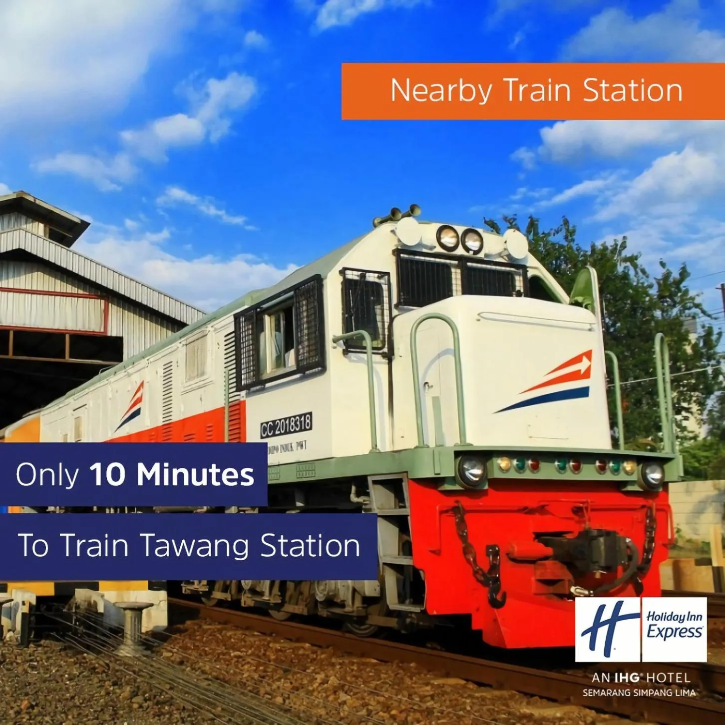 Location in Holiday Inn Express Semarang Simpang Lima by IHG