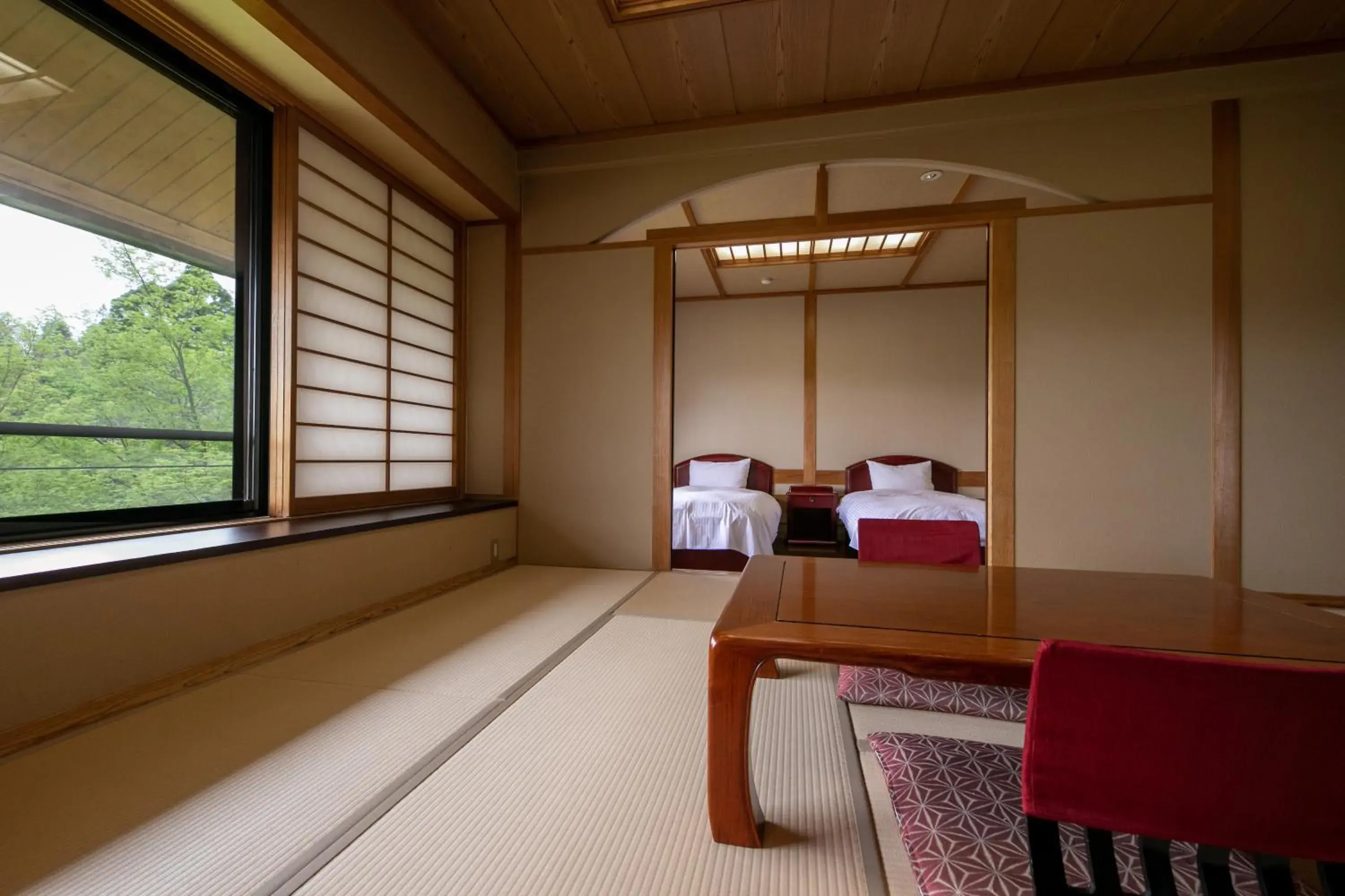 Western-Style Room with Tatami Area without Private Bathroom - Main Building in Baien Western-Style Room with Tatami Area without Private Bathroom - Main Building in Baien
