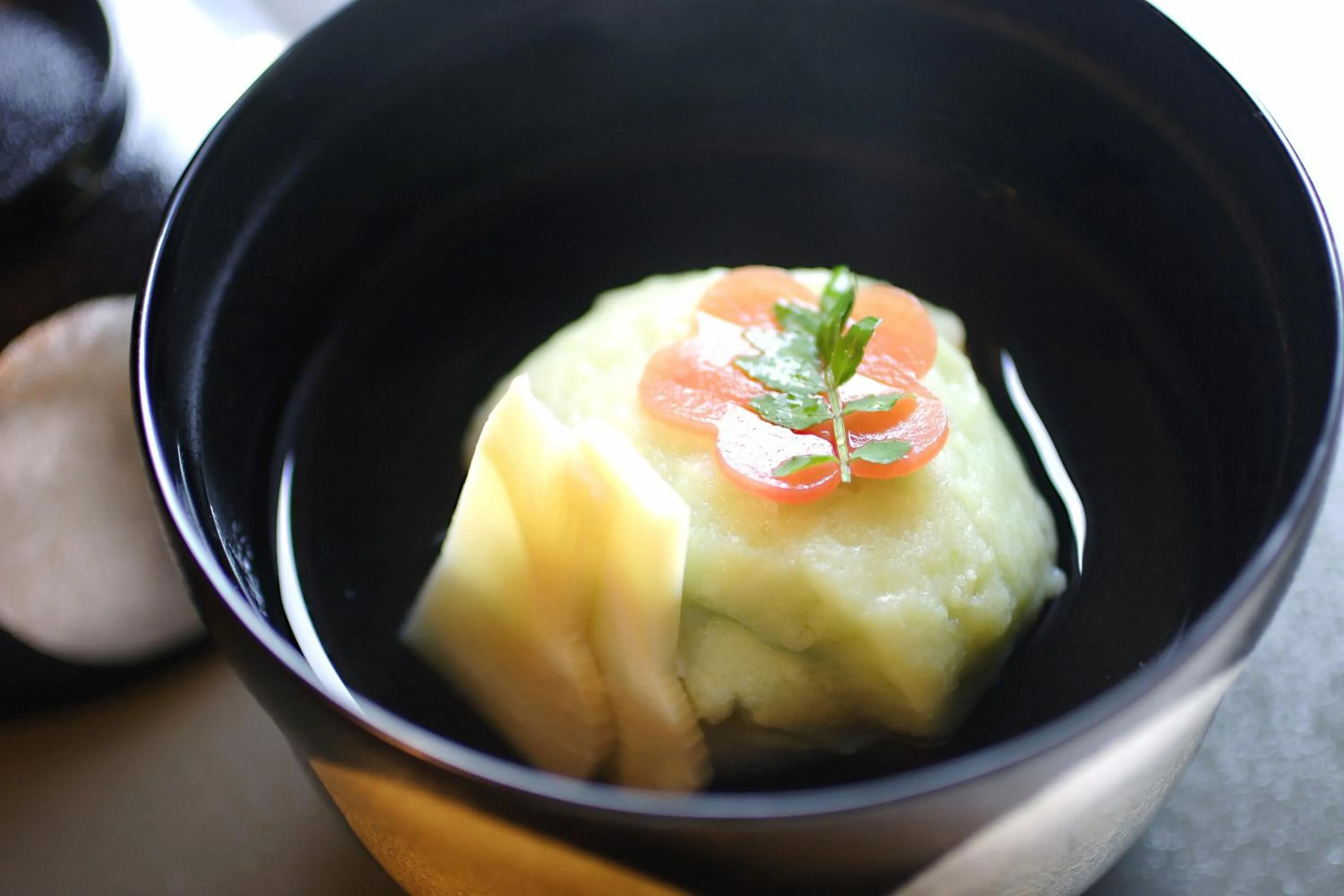 Food close-up in Hananoyado Fukuya