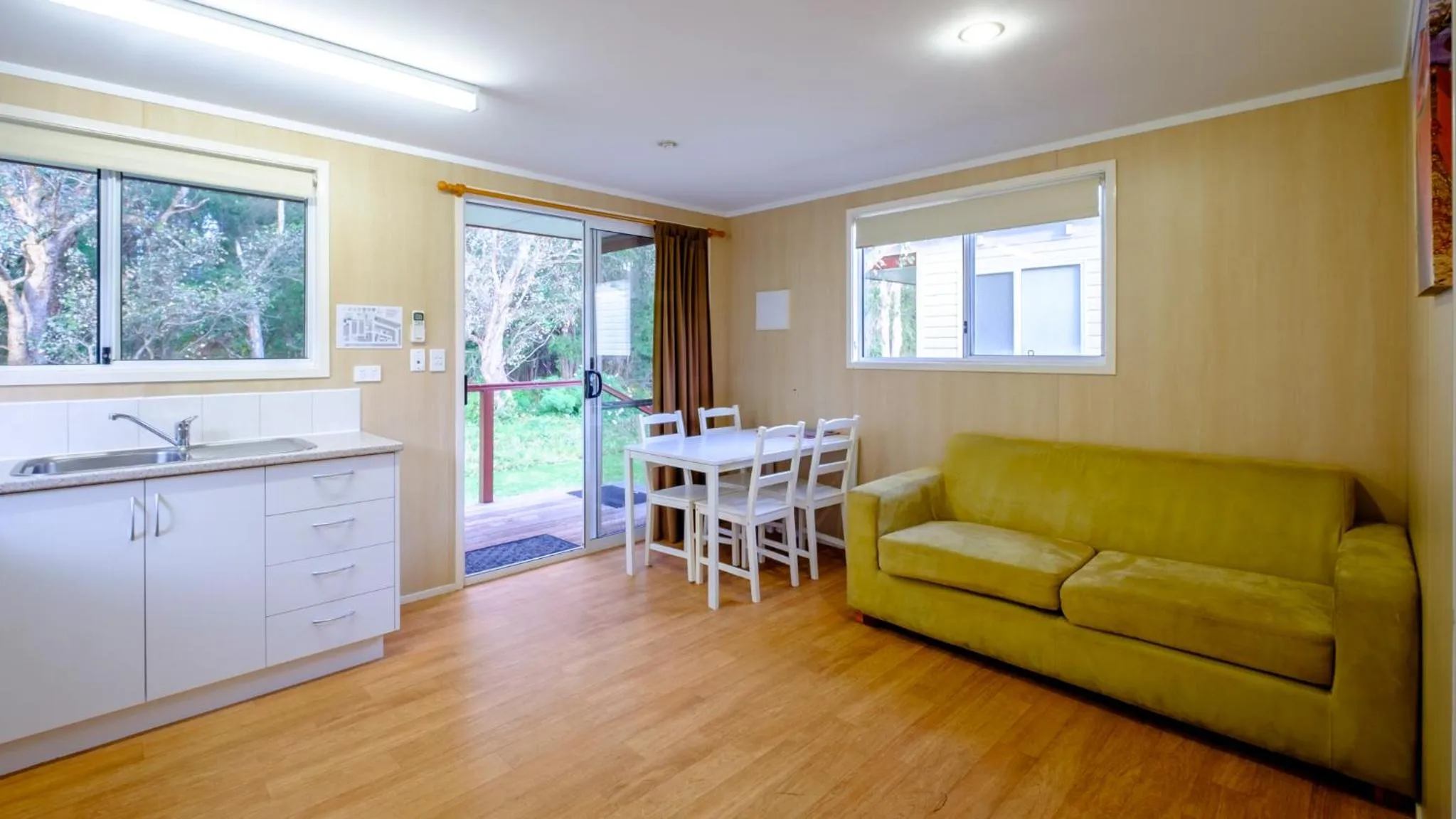 Living room in Australind Tourist Park