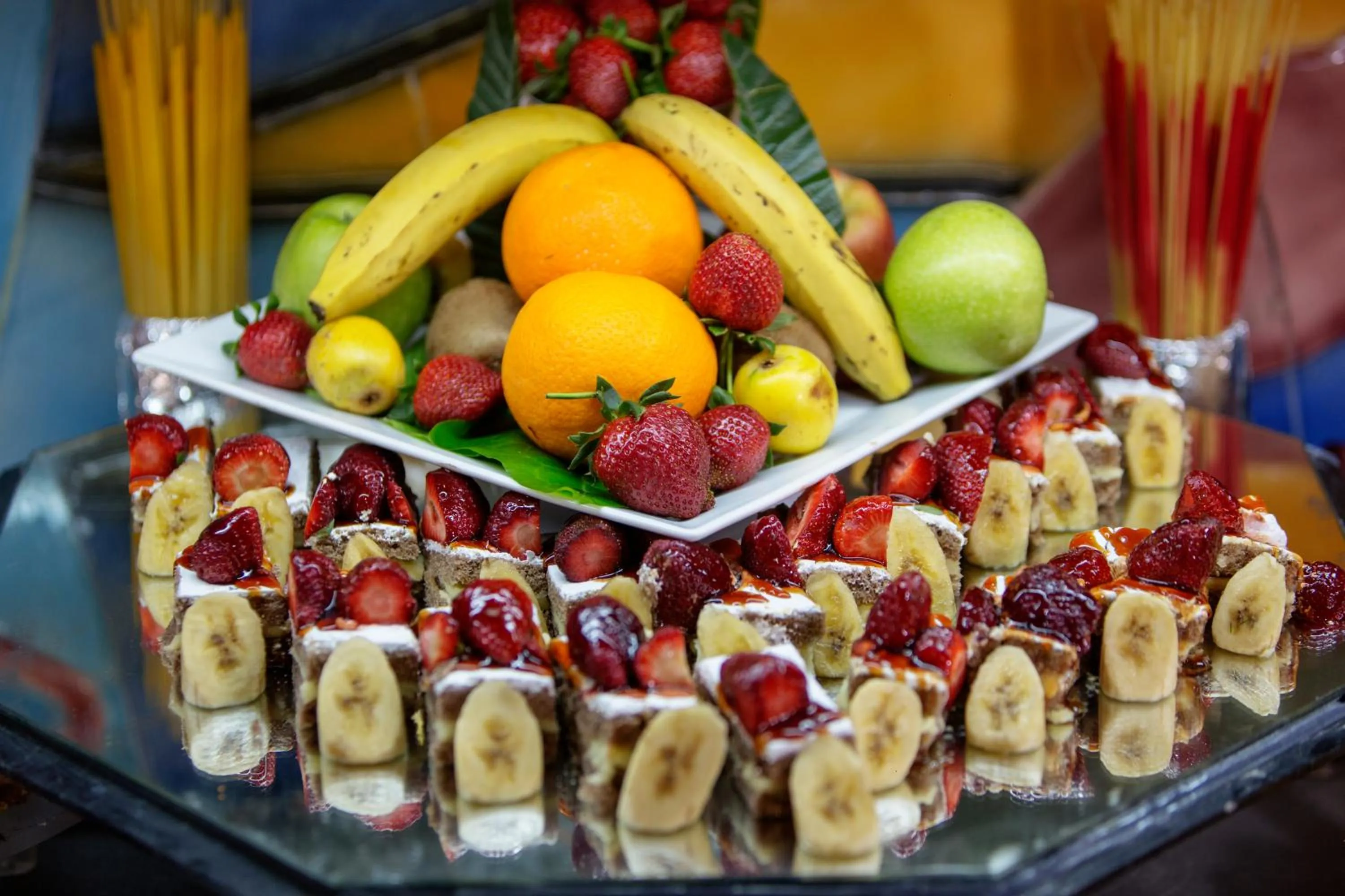 Food close-up in Alaiye Kleopatra Hotel