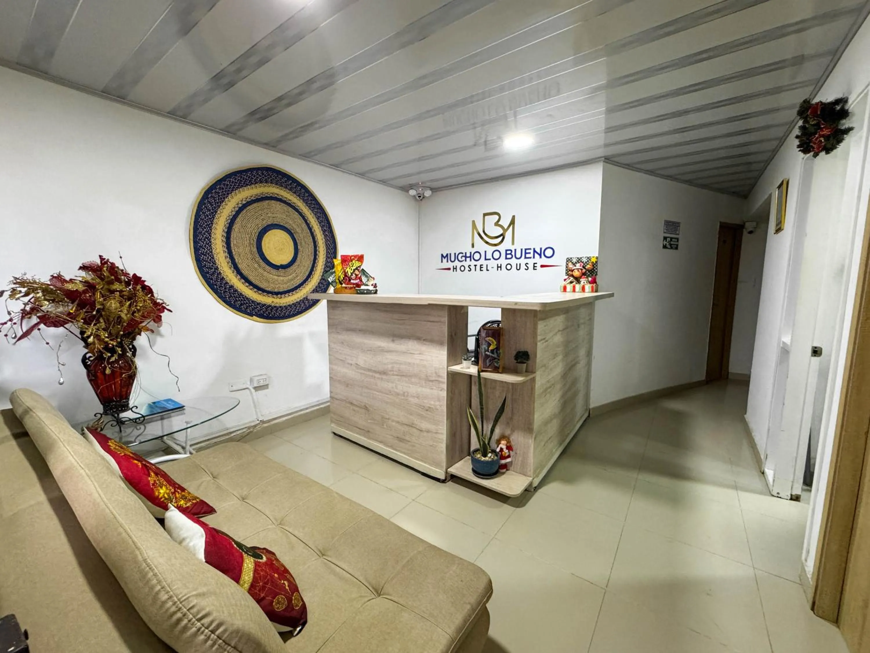Lobby or reception in Mucho lo Bueno - Hostel House
