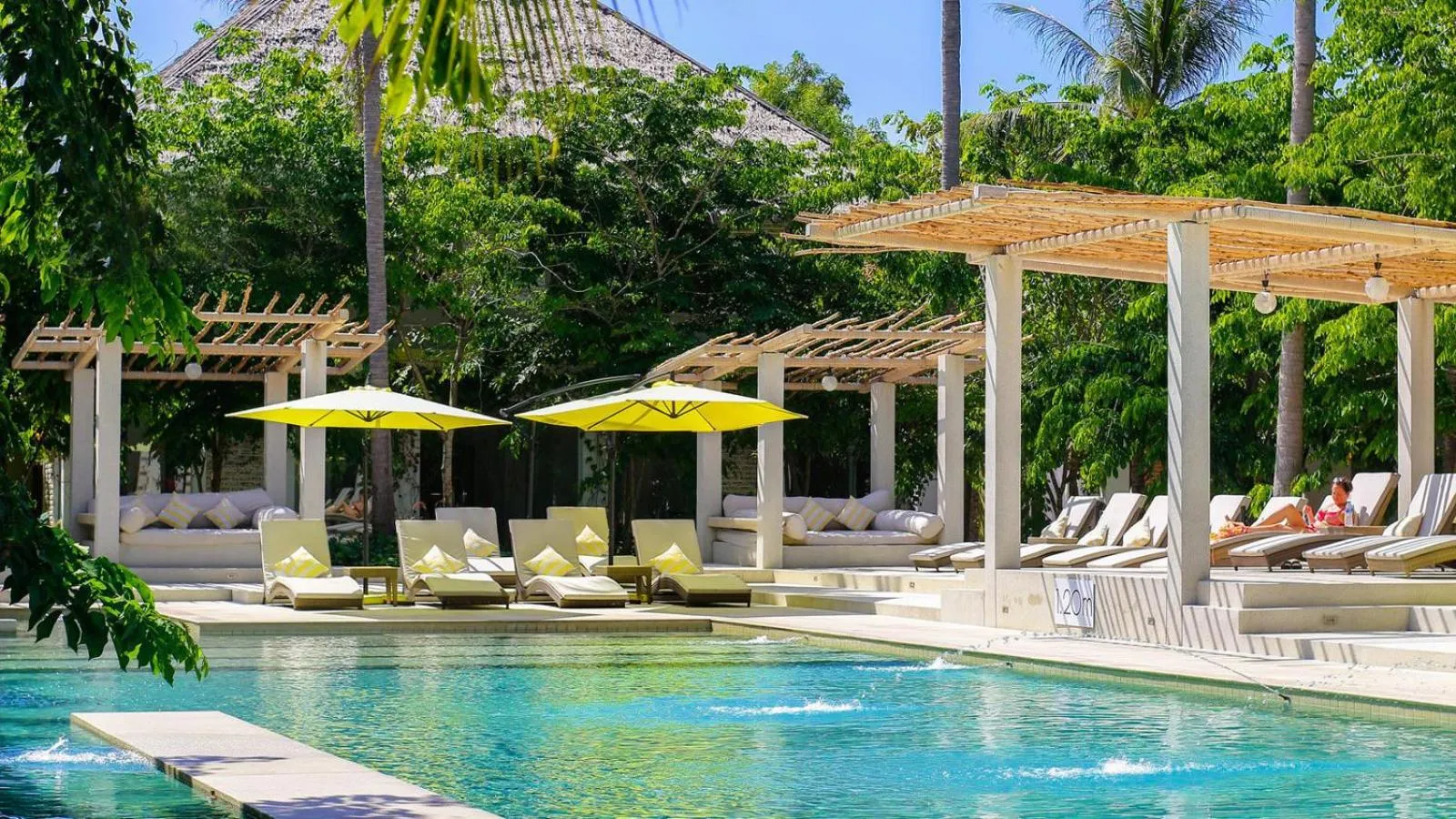 Swimming pool in Summer Luxury Beach Resort & Spa