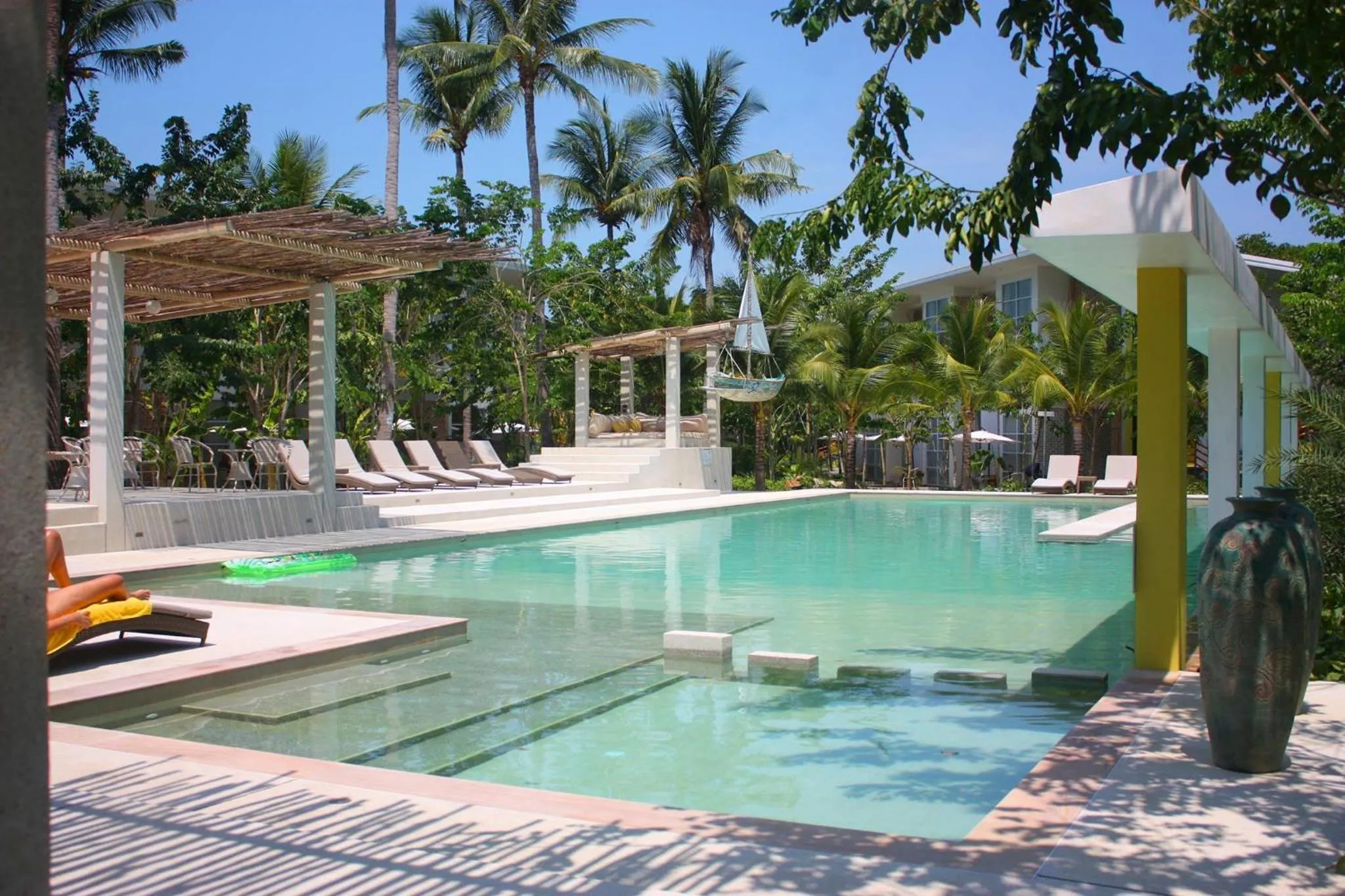 Swimming pool in Summer Luxury Beach Resort & Spa