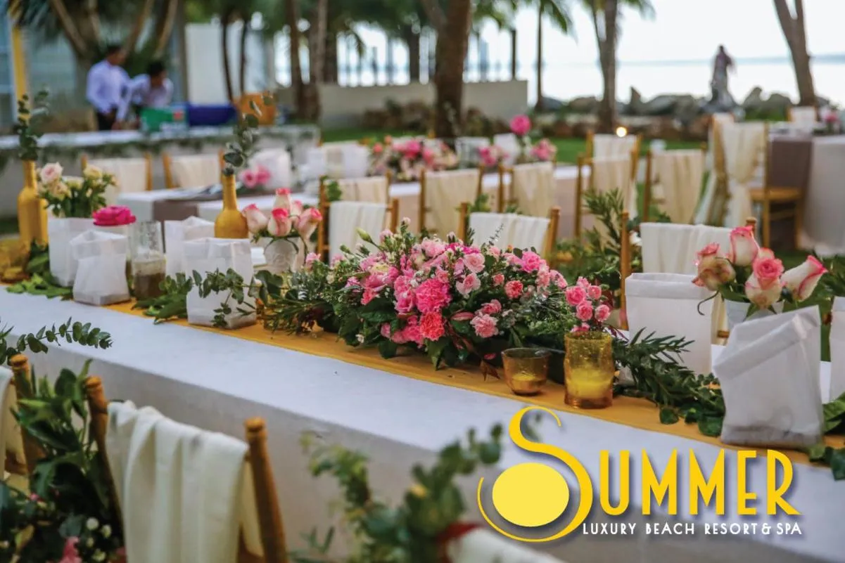 wedding in Summer Luxury Beach Resort & Spa
