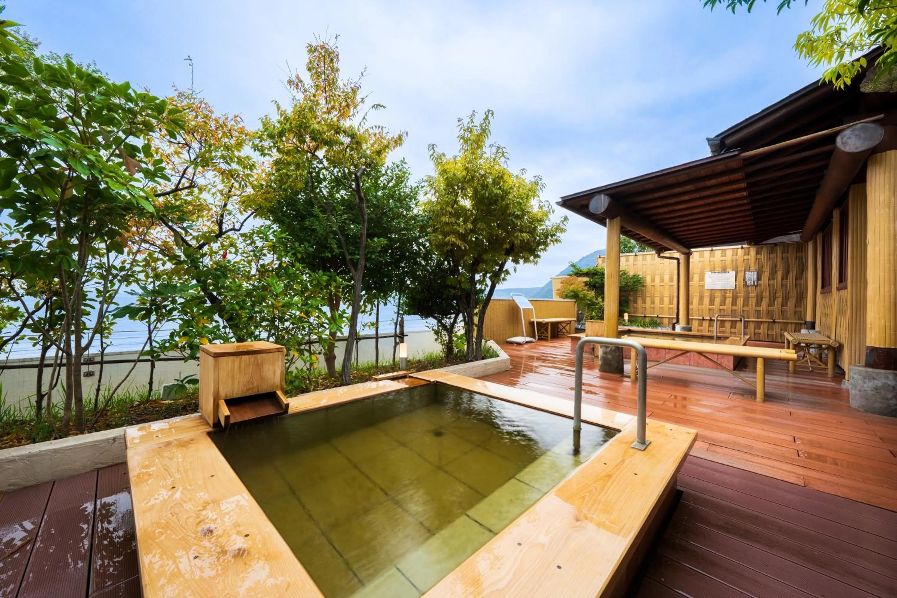 Public Bath in Seaside Hotel Mimatsu Ooetei