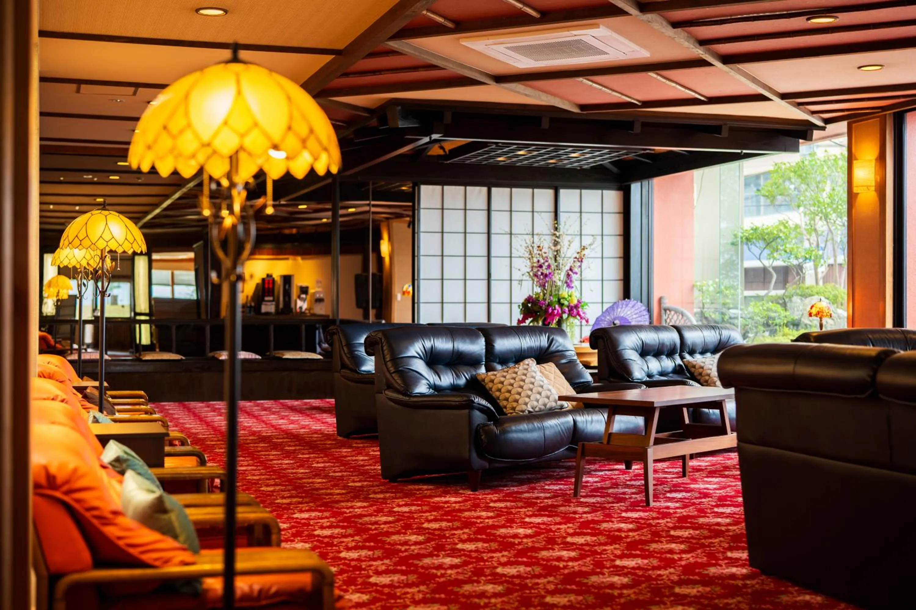 Lobby or reception in Seaside Hotel Mimatsu Ooetei