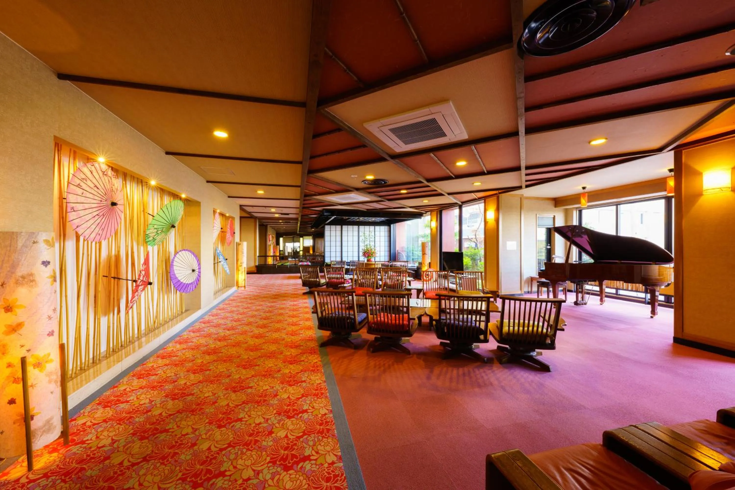 Lobby or reception in Seaside Hotel Mimatsu Ooetei