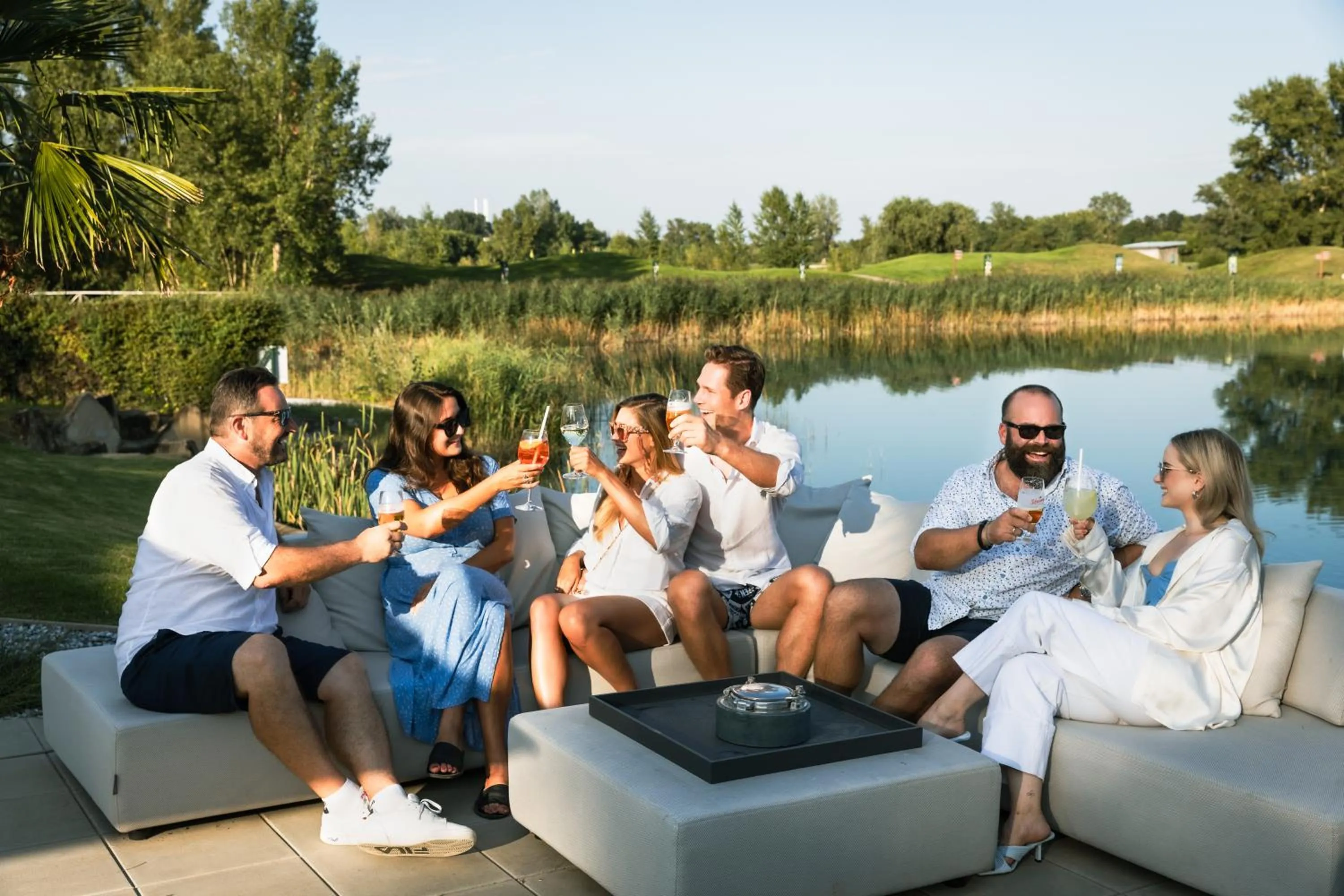 Lake view in Hotel Diamond Country Club